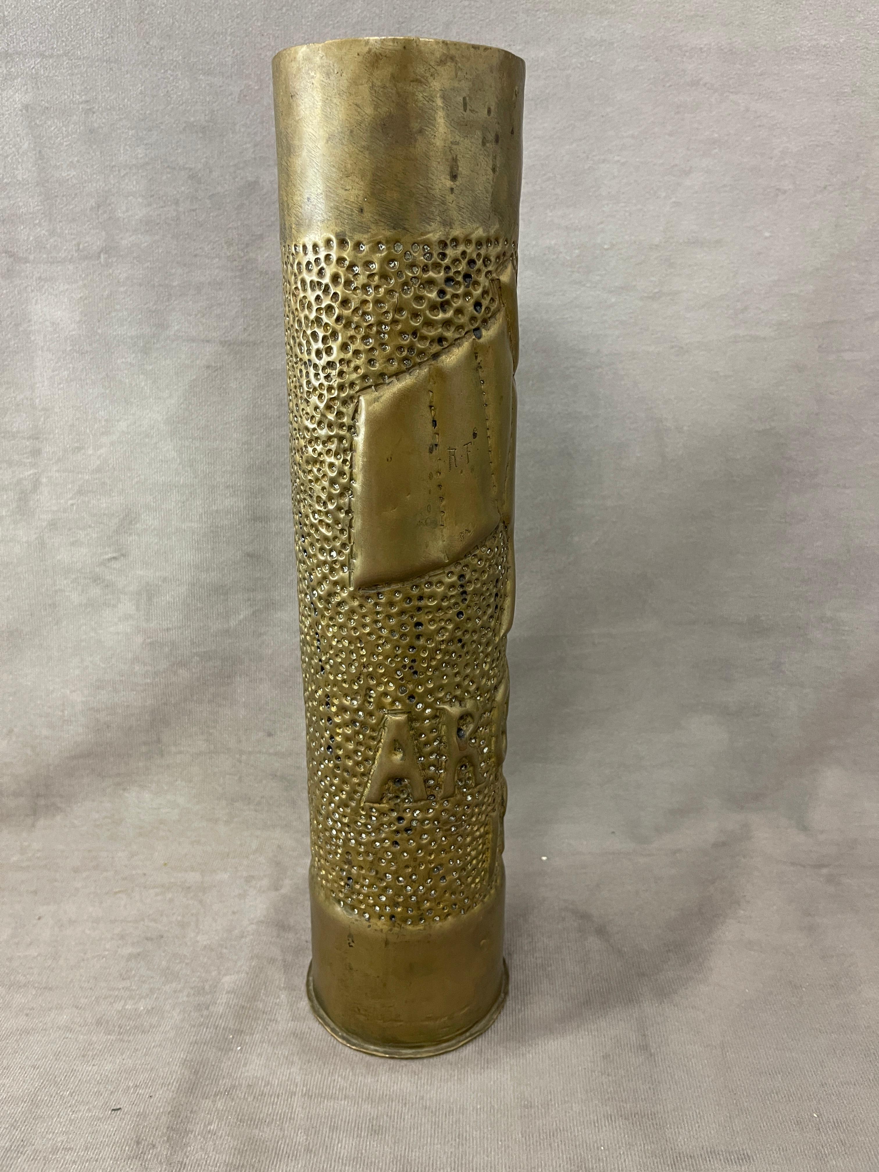 US MILITARY WWI Shell ART ARGONNE Battles