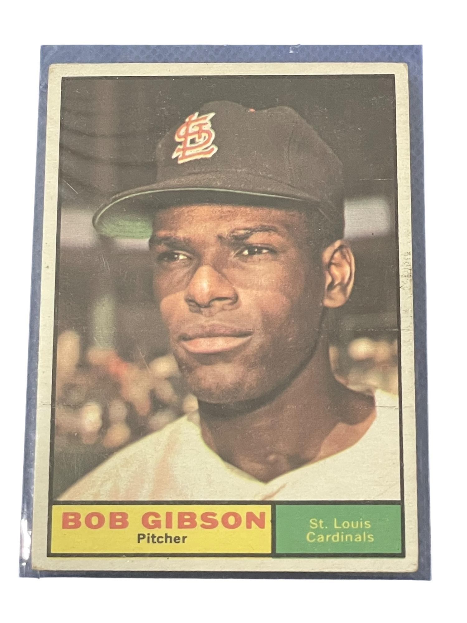 Bob Gibson 1961 Topps