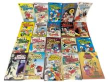 Walt Disney's Uncle Scrooge Comic Book Collection Lot of 20