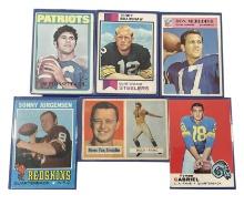 Vintage 1960s and 70s football cards: Terry Bradshaw & others