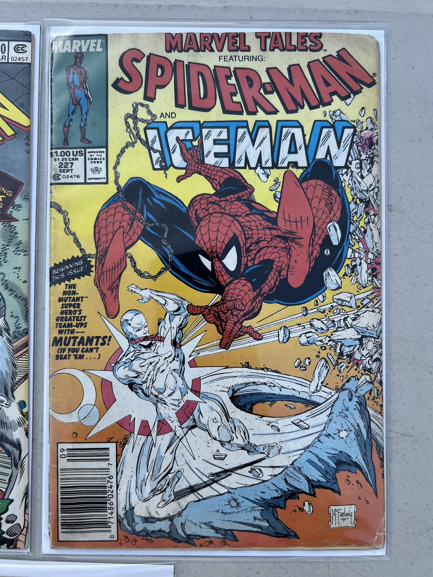 Comic Book the amazing Spider-man 190, 227, 75 Marvel comics