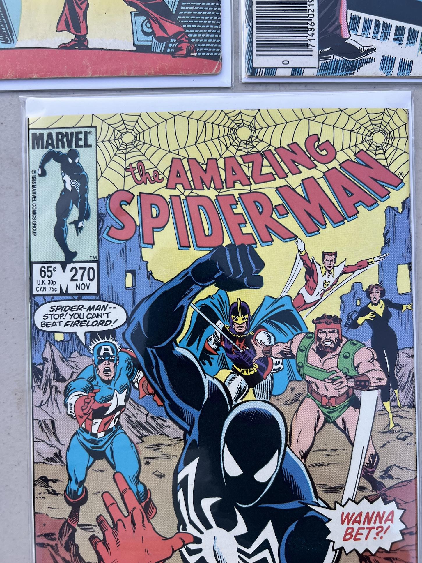 COMIC BOOK AMAZING SPIDER-MAN 84, 65, 136 MARVEL COMICS