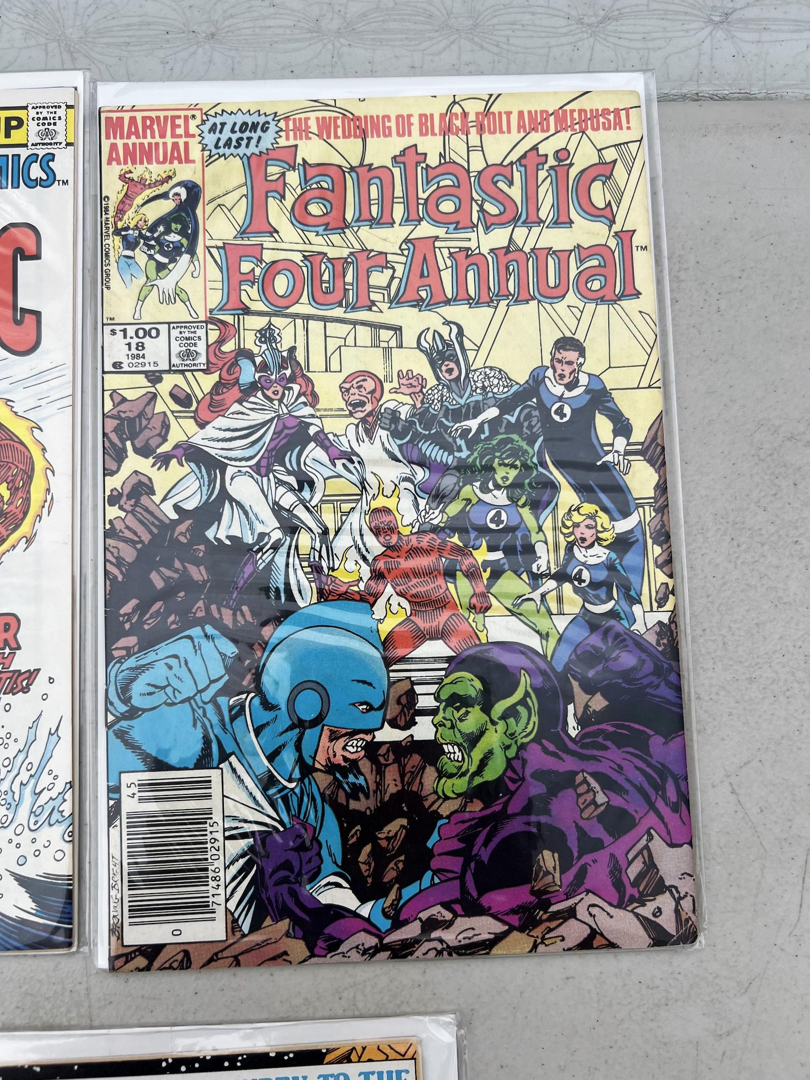 COMIC BOOK COLLECTION LOT FANTASTIC FOUR LOT 5