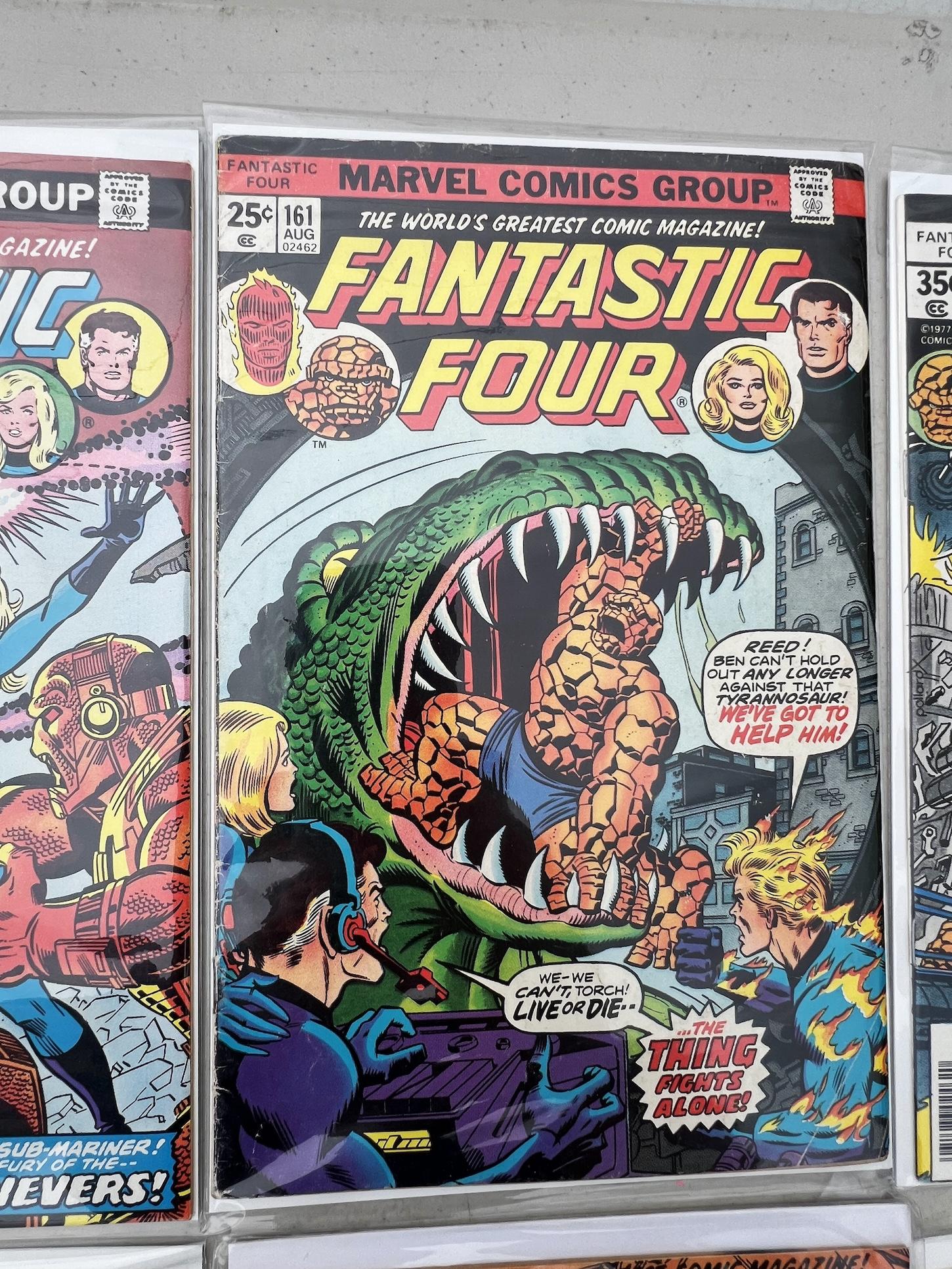 COMIC BOOK FANTASTIC FOUR COLLECTION LOT 8 MARVEL COMICS