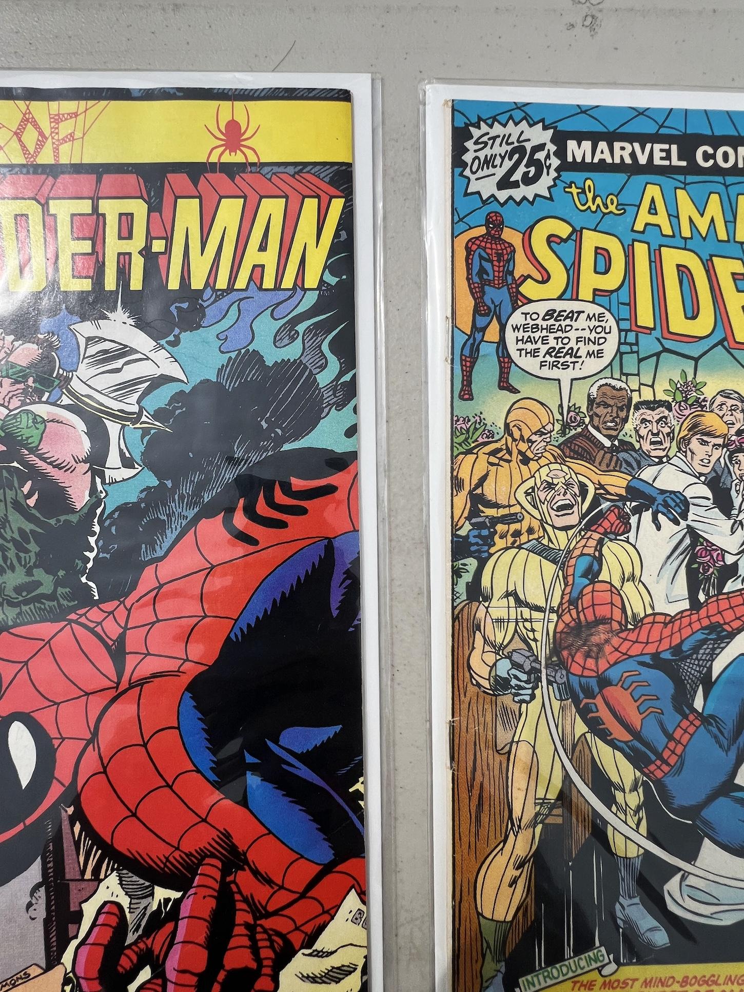 Comic Book Spider-Man 9, 156, 27 collection lot 3 Marvel Comics