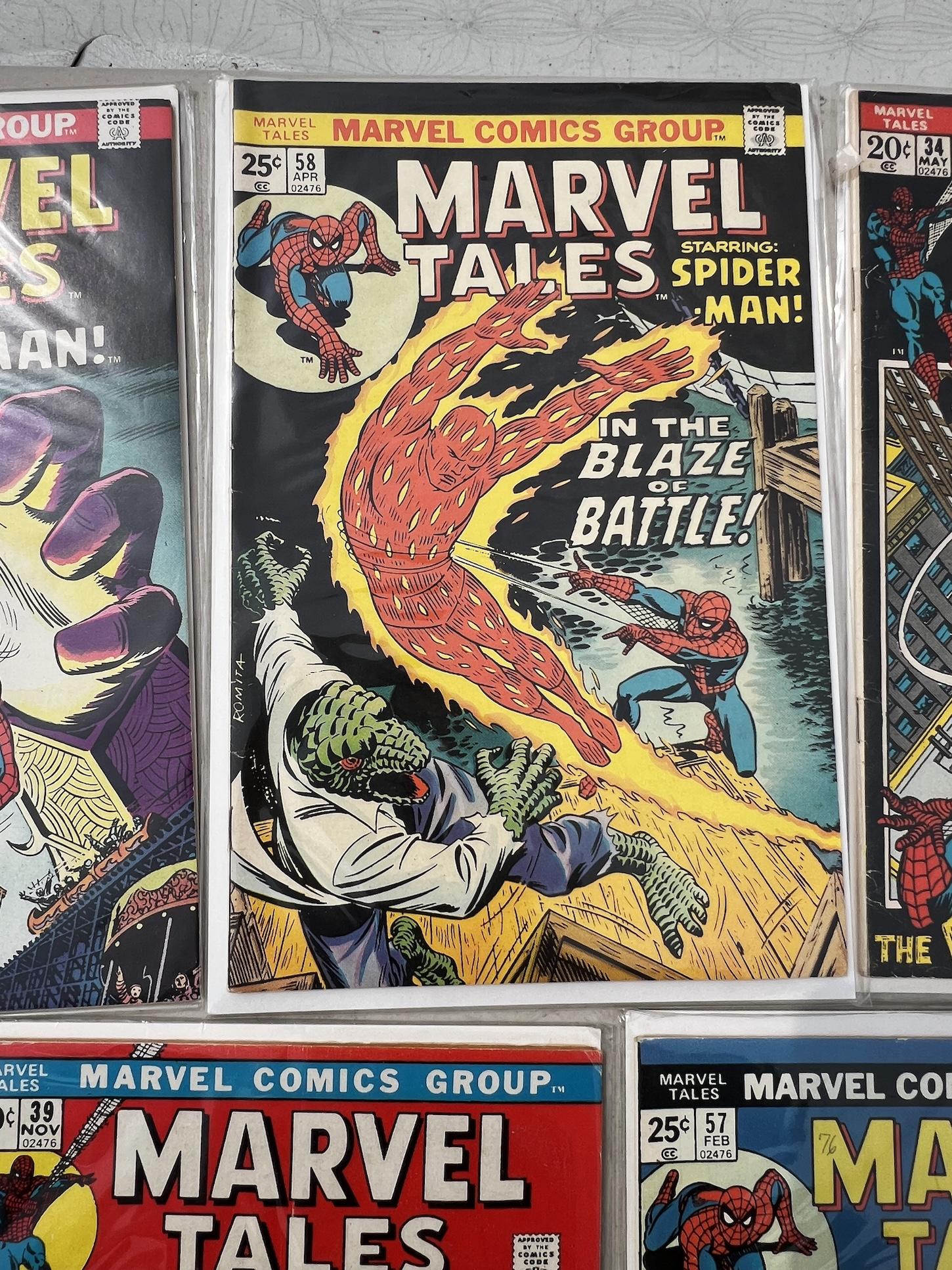 Comic Book Marvel Tales 39, 57, 50, 34 58 Marvel Comics