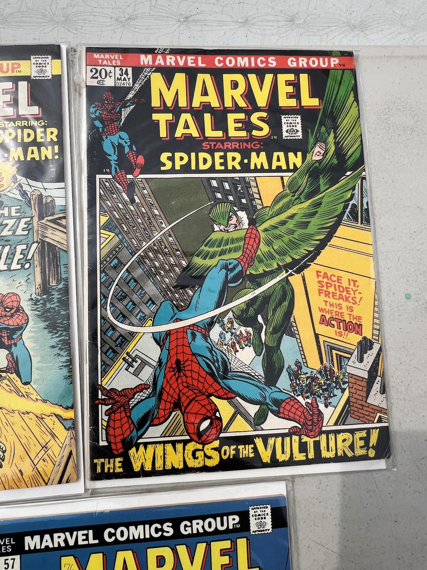 Comic Book Marvel Tales 39, 57, 50, 34 58 Marvel Comics