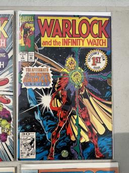 Comic Book Warlock 1, 2, 3, 4 collection lot Marvel Comics