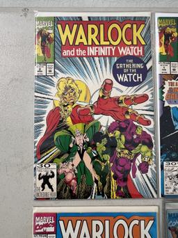 Comic Book Warlock 1, 2, 3, 4 collection lot Marvel Comics