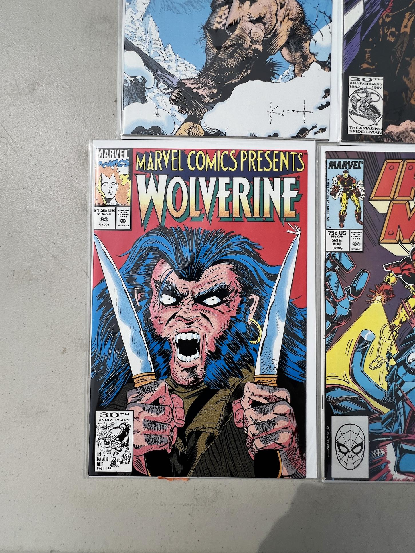 Comic Book Iron Man Wolverine Collection lot 6