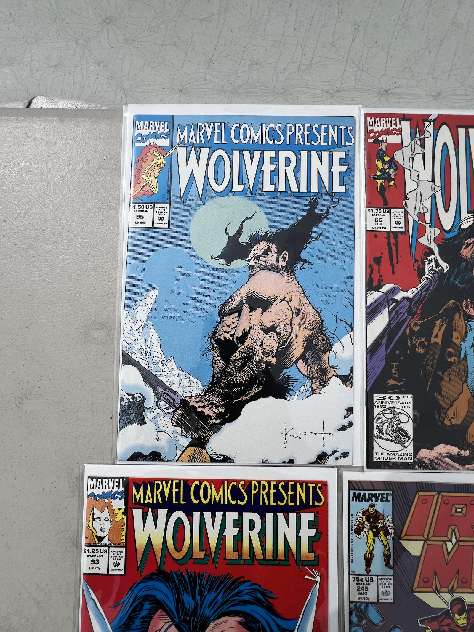 Comic Book Iron Man Wolverine Collection lot 6