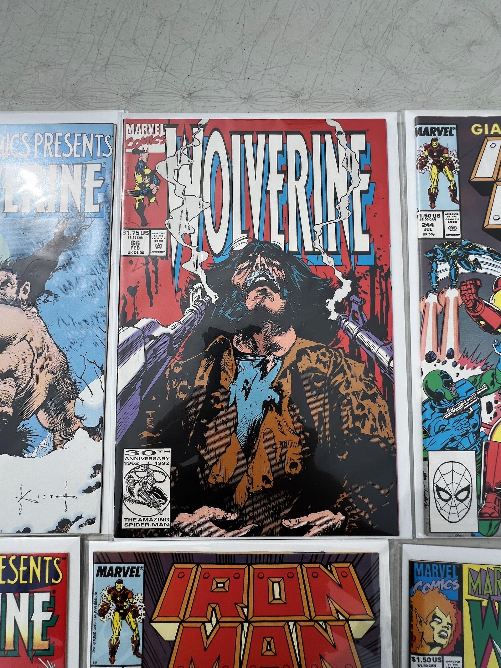 Comic Book Iron Man Wolverine Collection lot 6
