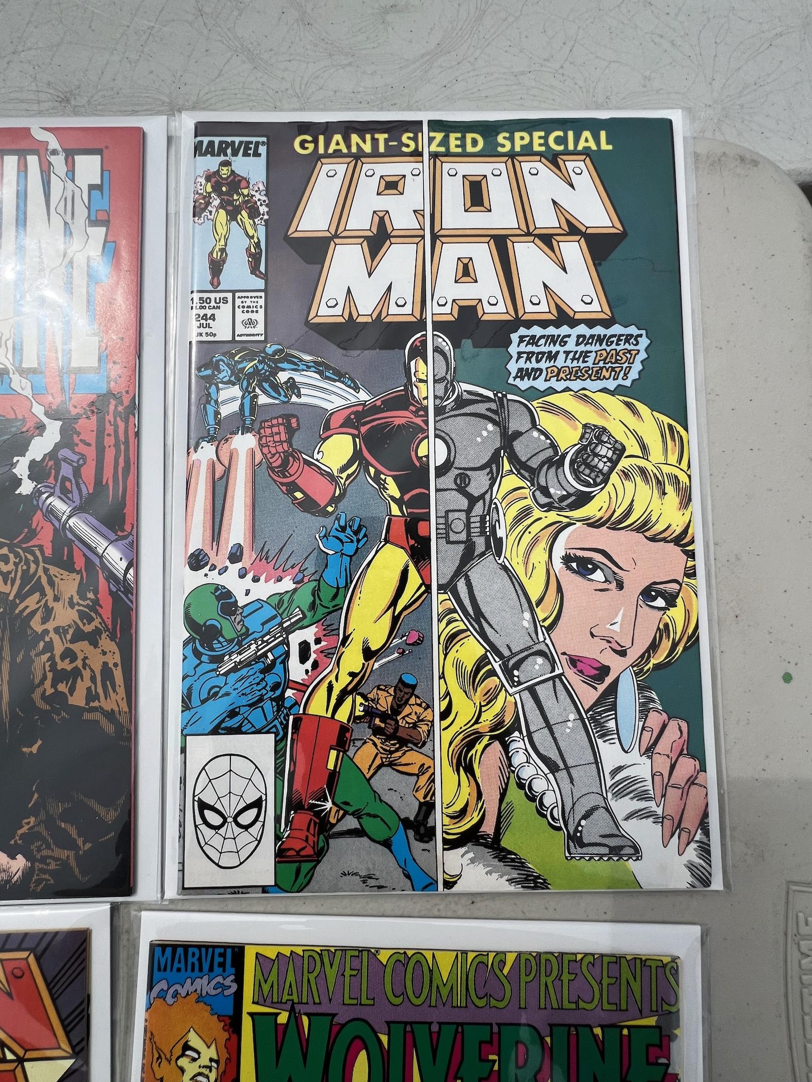 Comic Book Iron Man Wolverine Collection lot 6