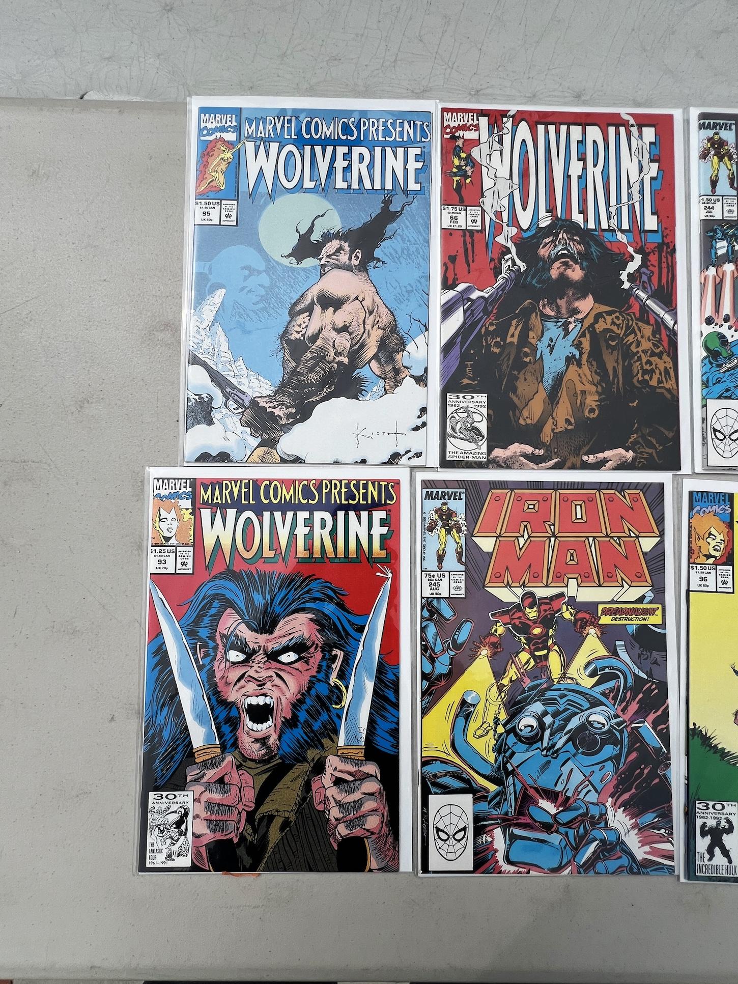 Comic Book Iron Man Wolverine Collection lot 6