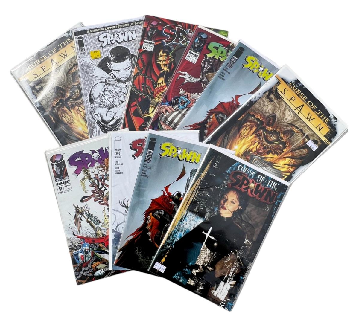 Comic Book Spawn Collection lot 10 NF