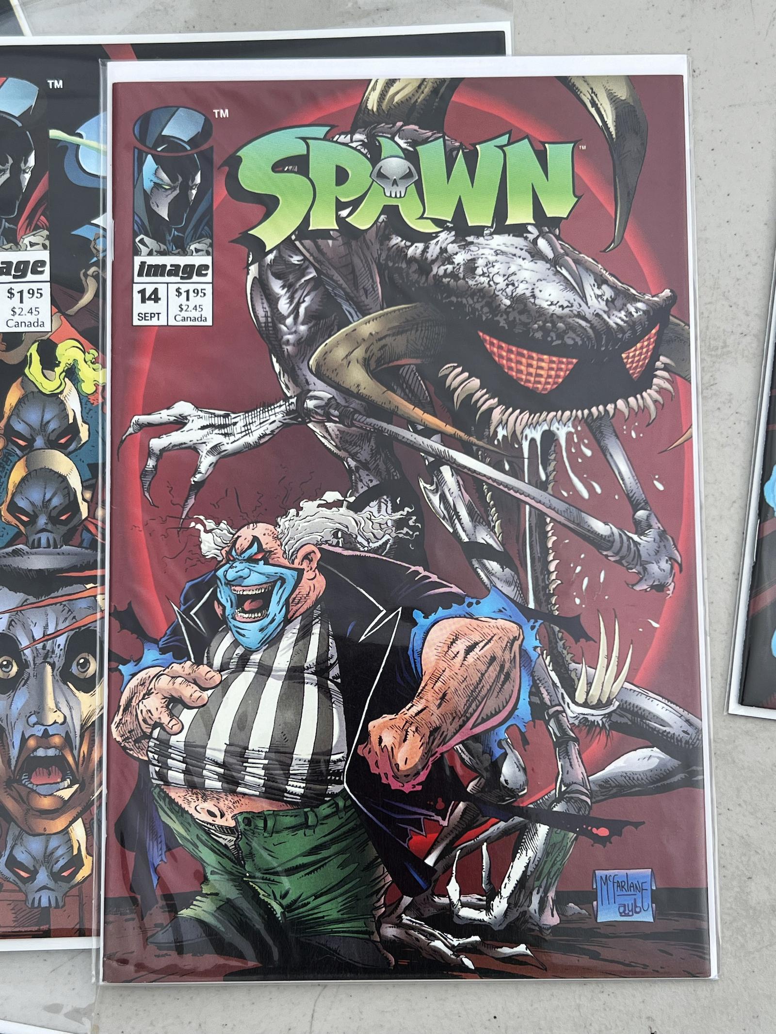 Comic Book Spawn Collection lot 10  NF