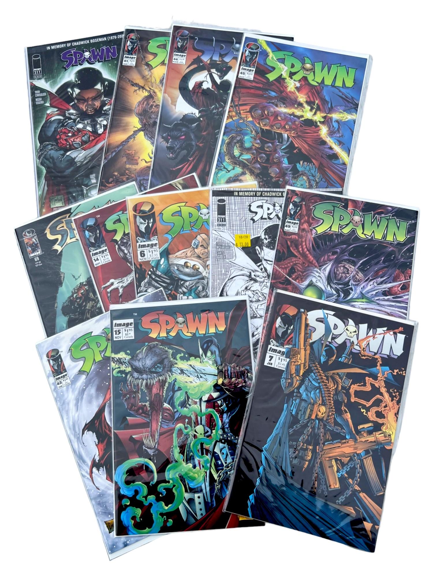 Comic Book Spawn Collection lot 12  NF