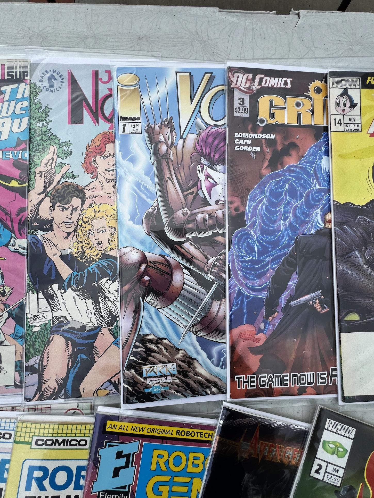 Comic Book collection lot 20 Image, Marvel comics, Comco DC Eclipse comics