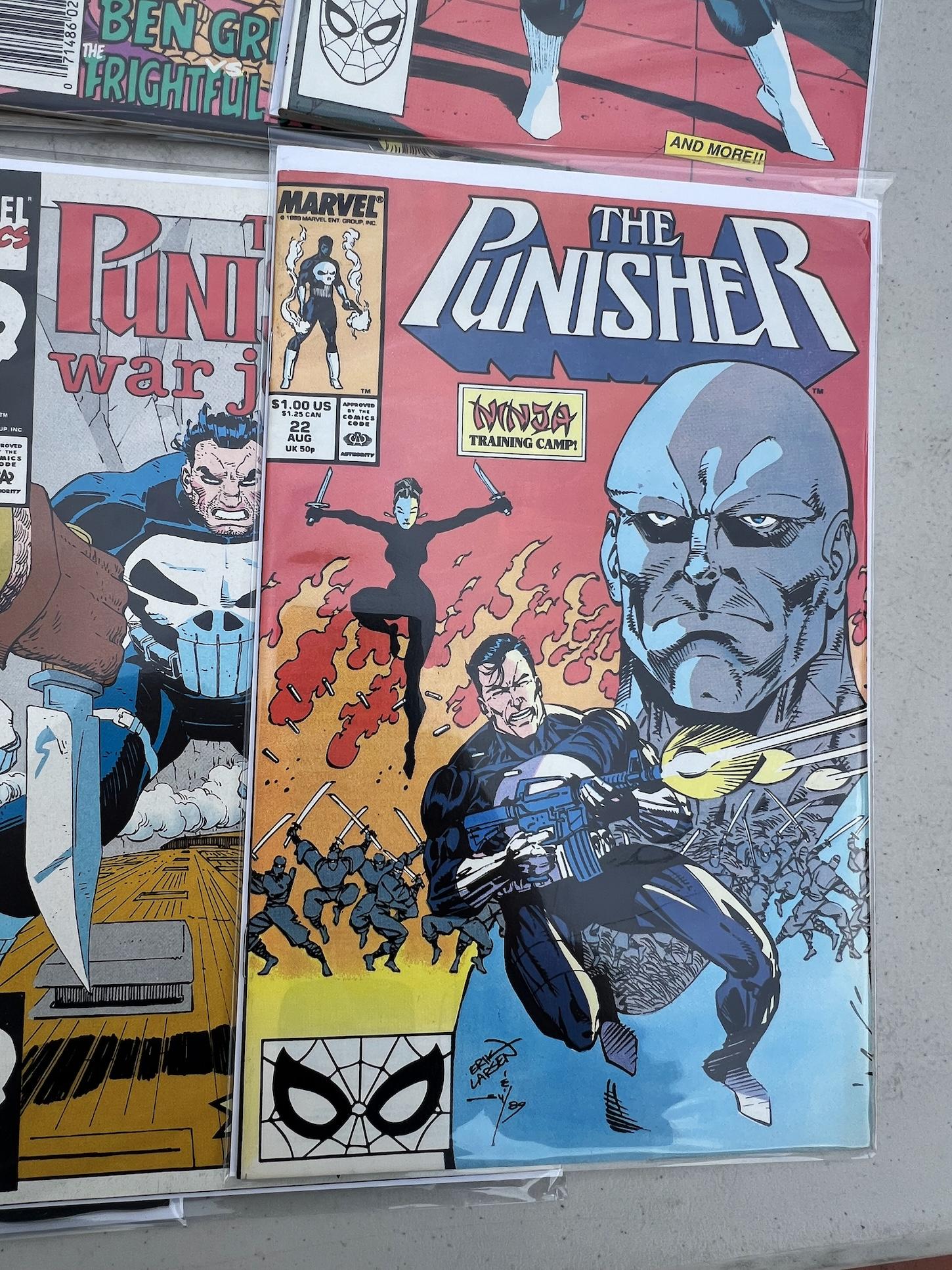 Comic Book Collection lot 15 Marvel Comics, Punisher Fantastic Four X-Men