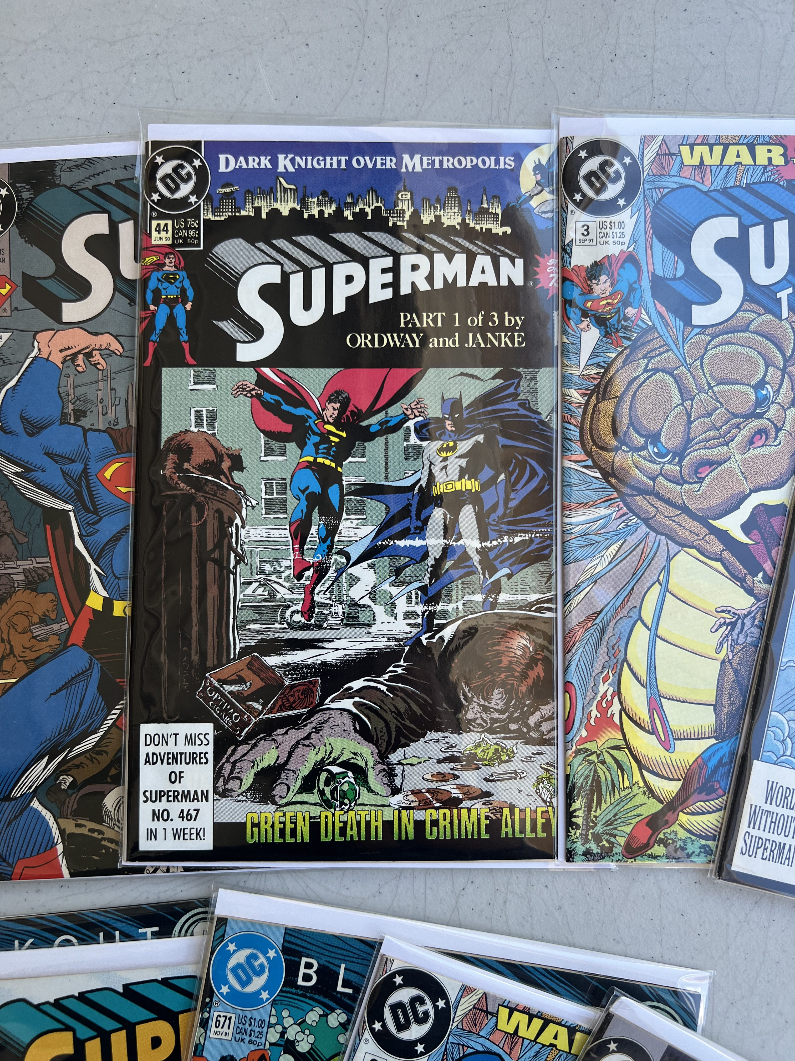 Comic Book Superman collection lot 13 DC comics