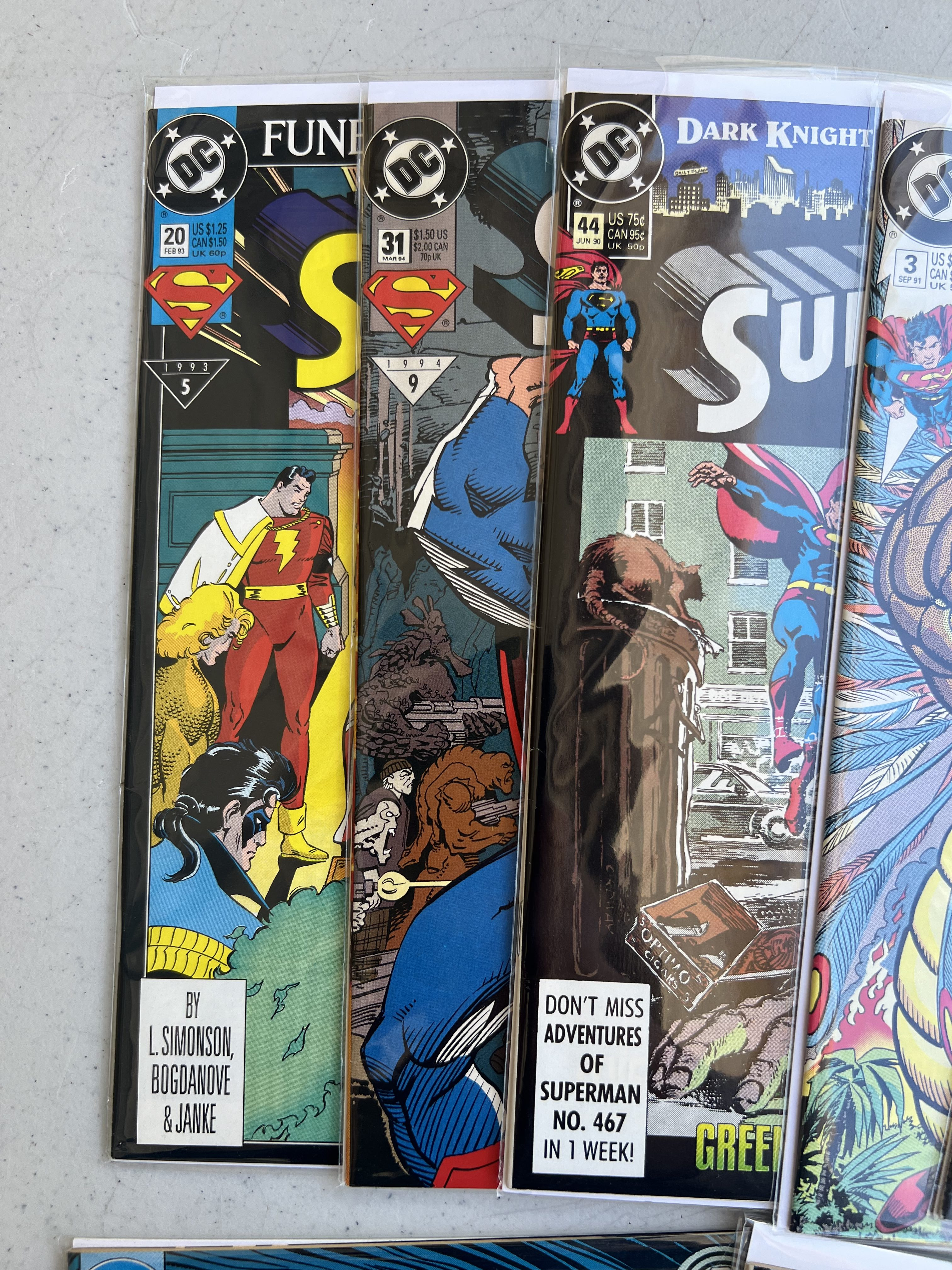 Comic Book Superman collection lot 13 DC comics