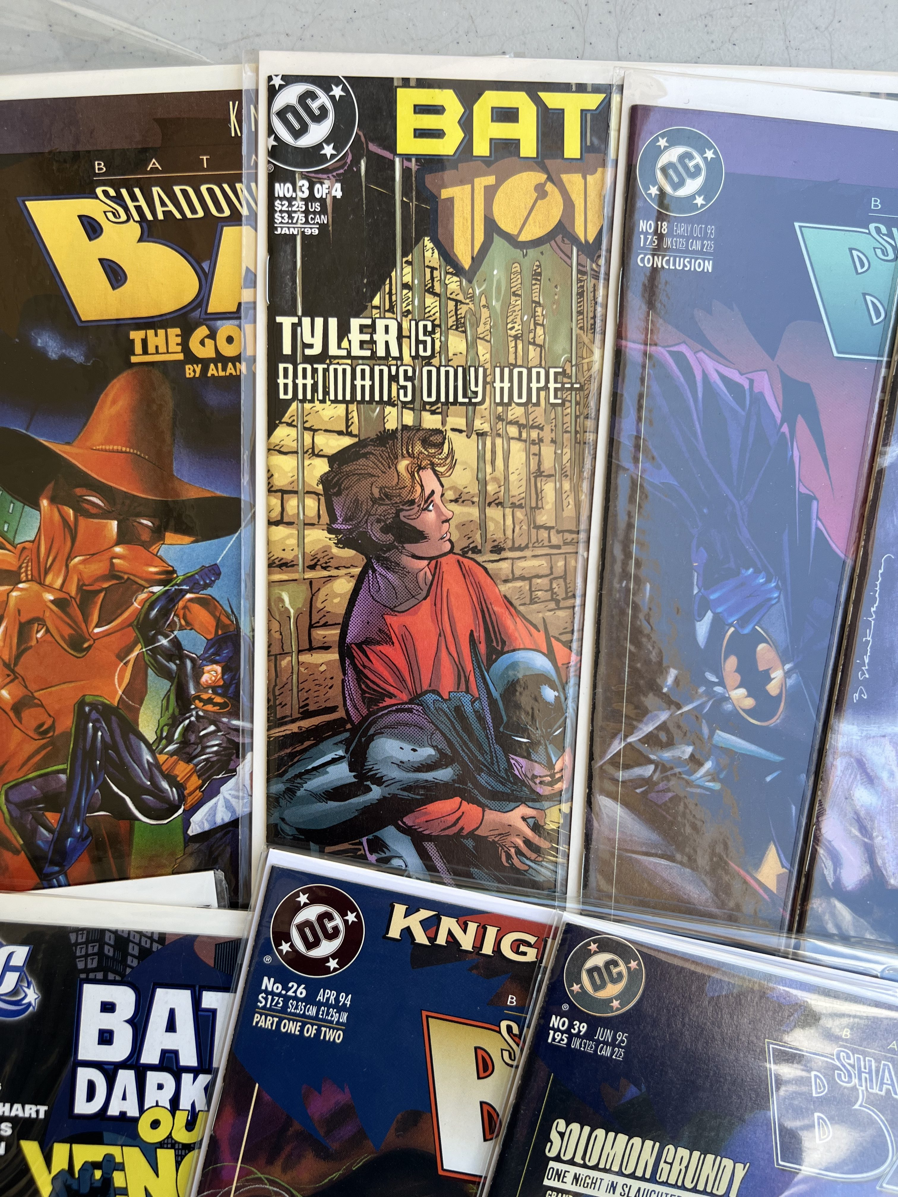 Comic Book Batman collection lot 20 DC Comics