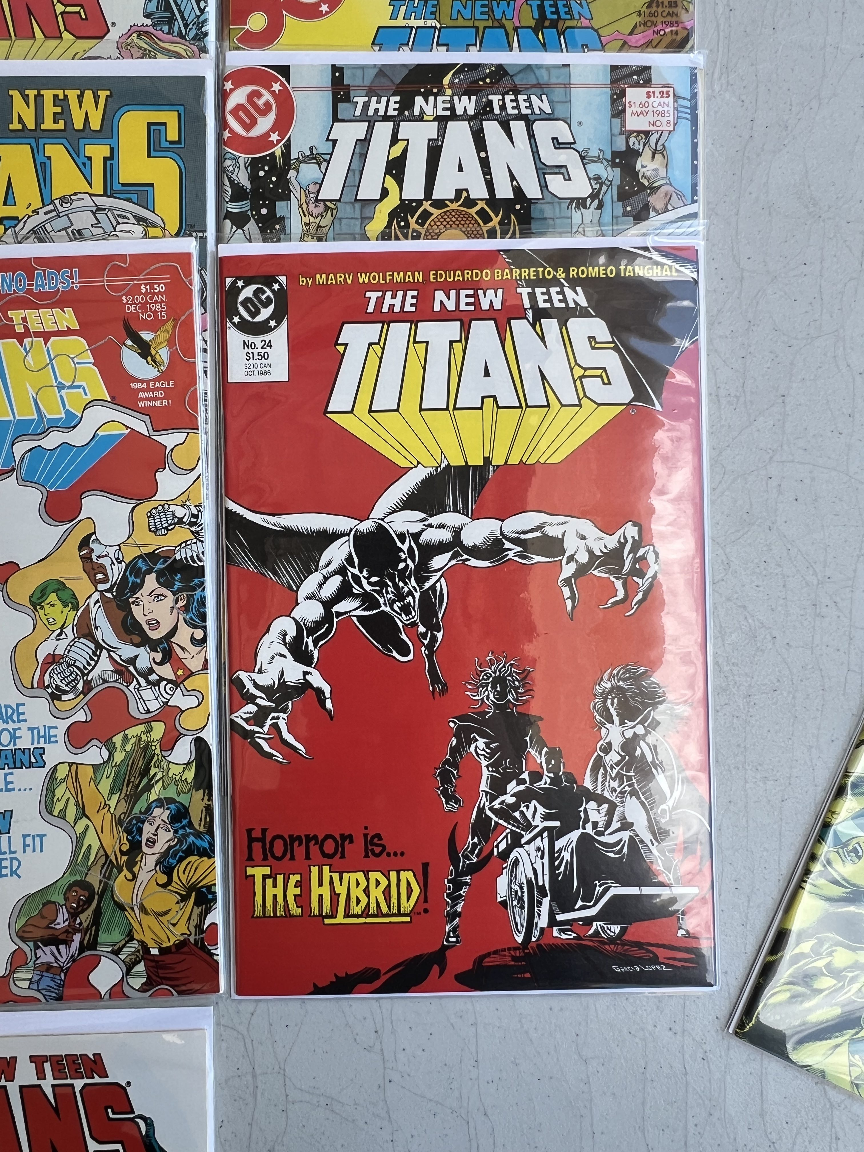 Comic Book Titans DC collection lot 21