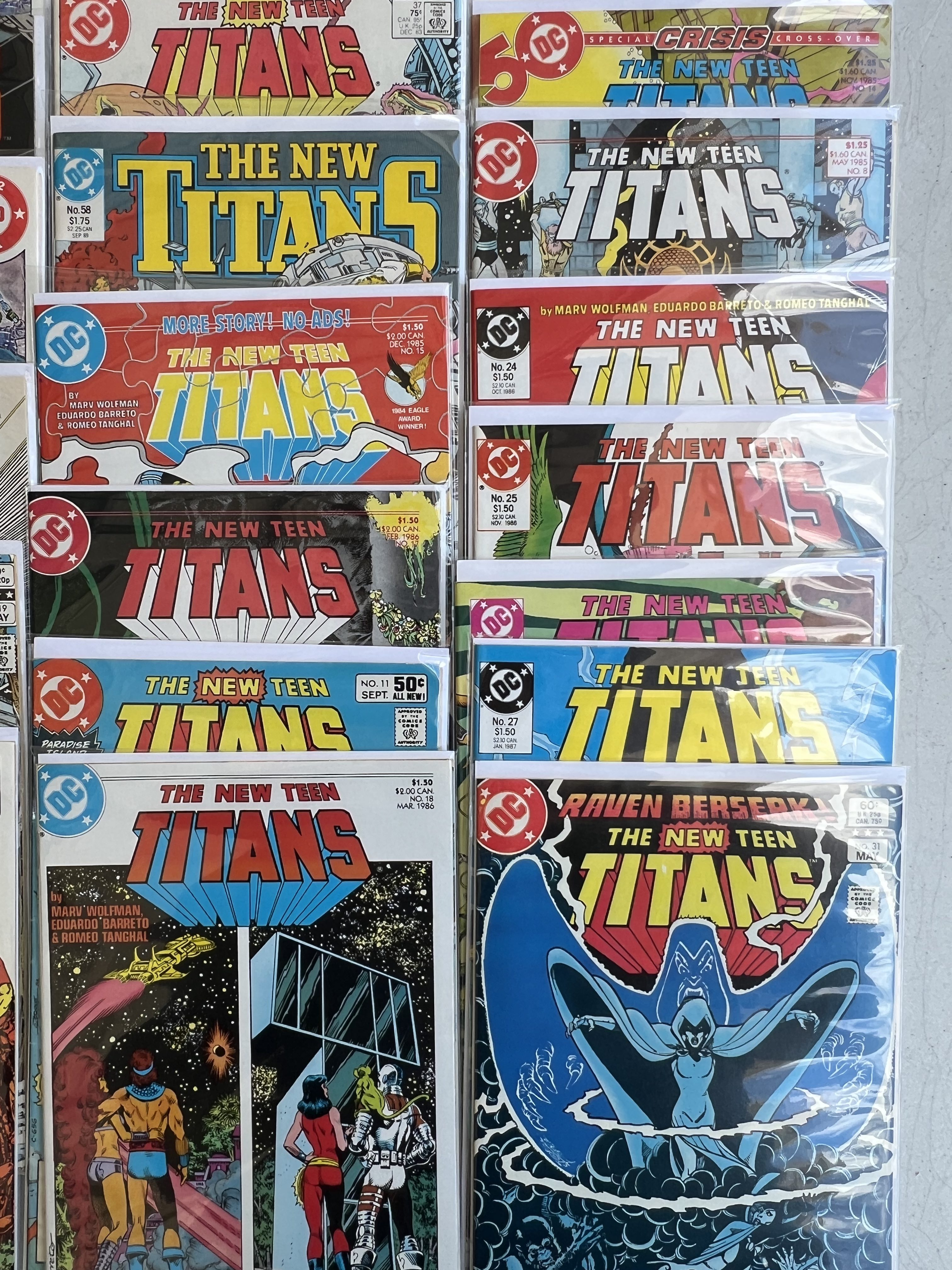 Comic Book Titans DC collection lot 21