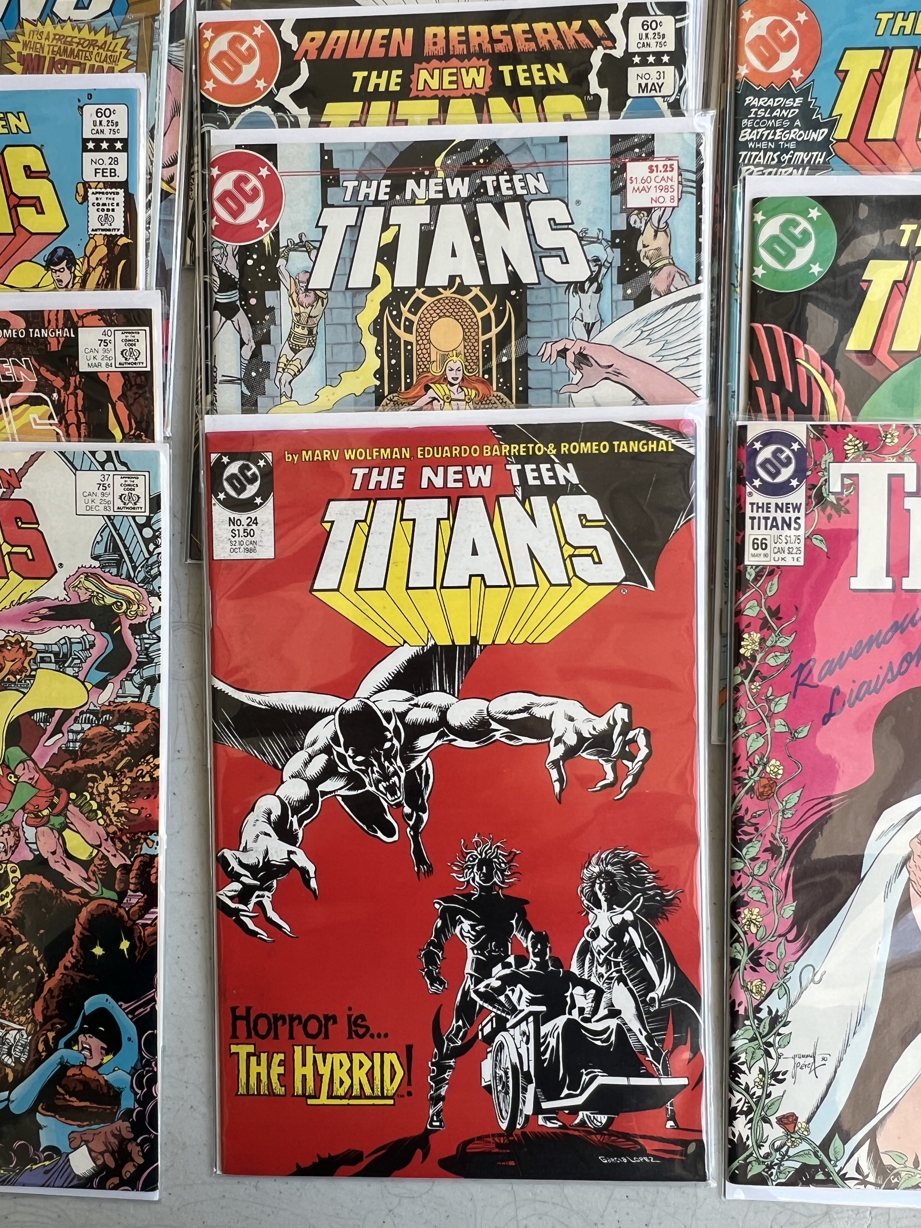 Comic Book Titans DC collection lot 21