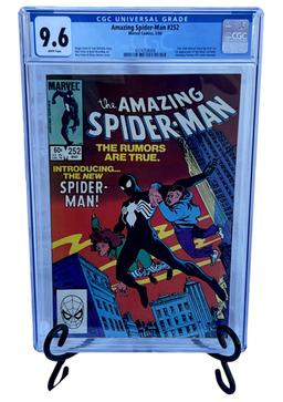 Comic book Amazing Spider-Man #252D Direct Variant CGC 9.6