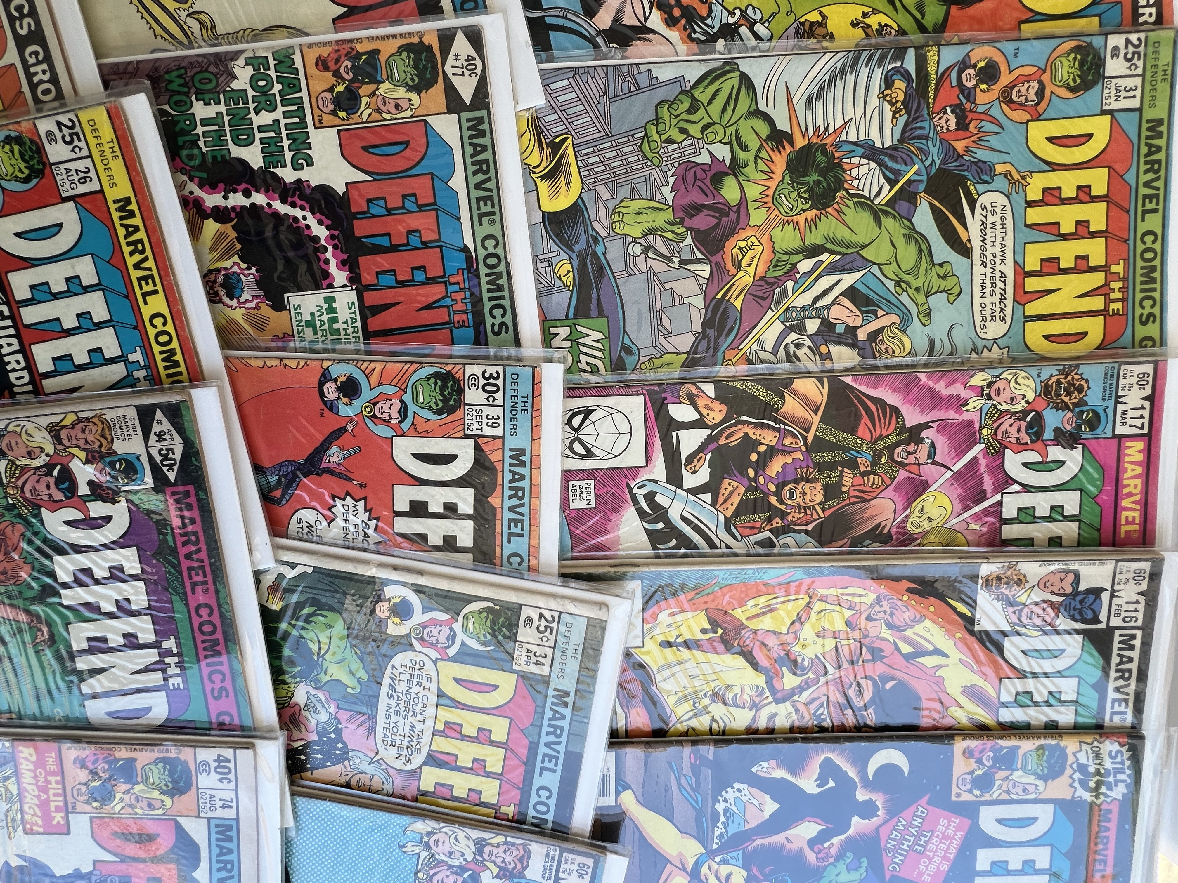 Comic Book Defenders collection lot 24 Marvel comics