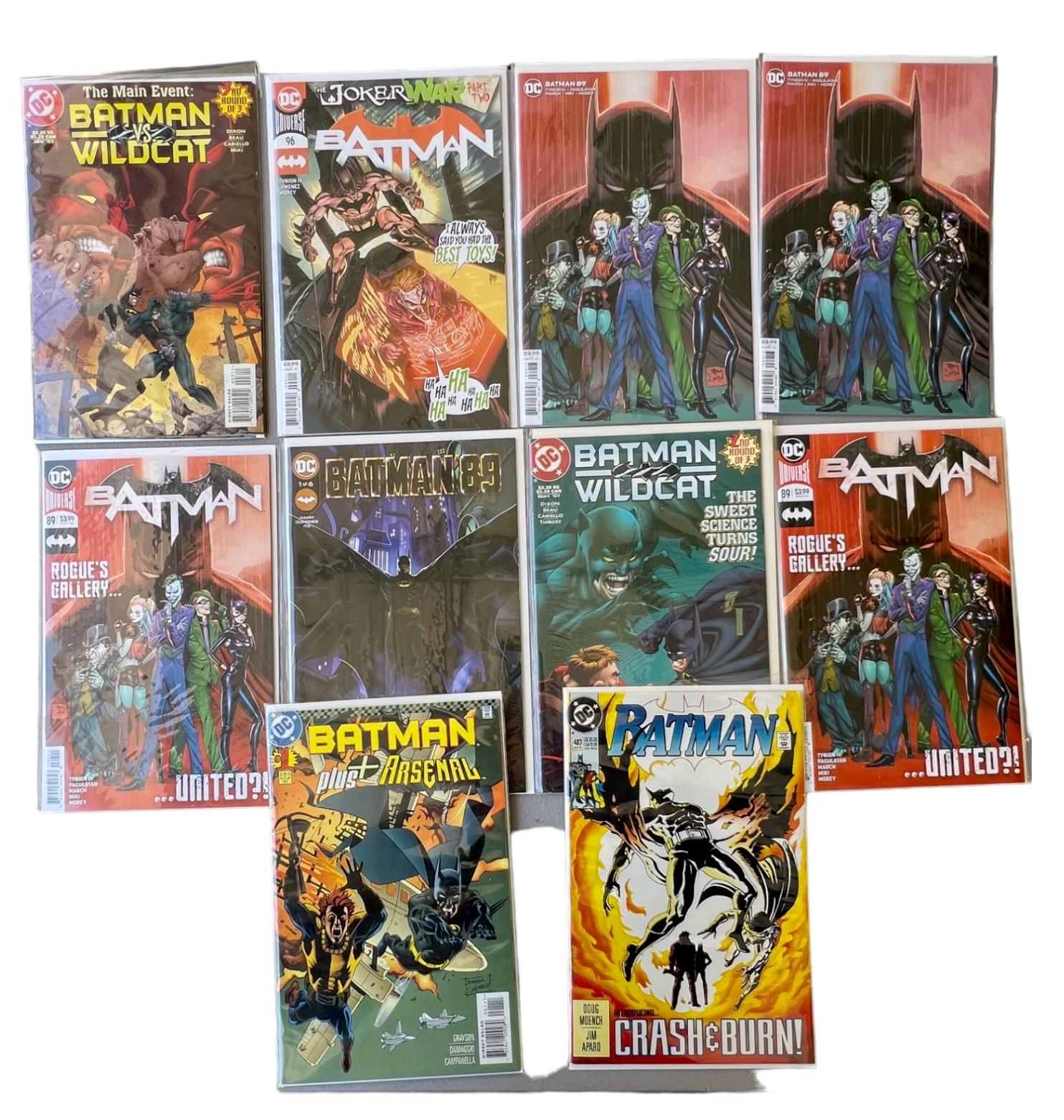 Comic Book Batman collection lot 10