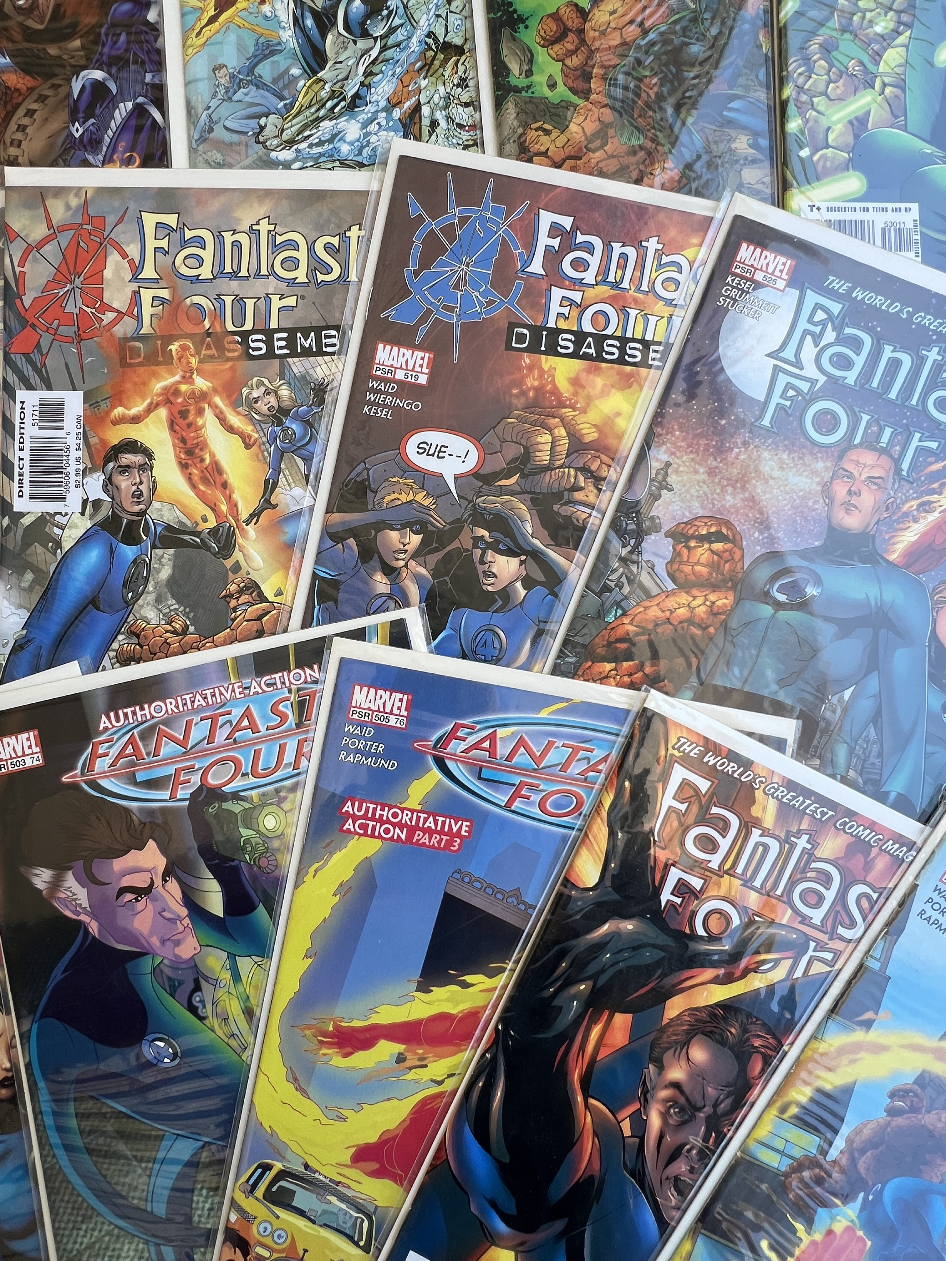 Comic Book Fantastic Four collection lot 20