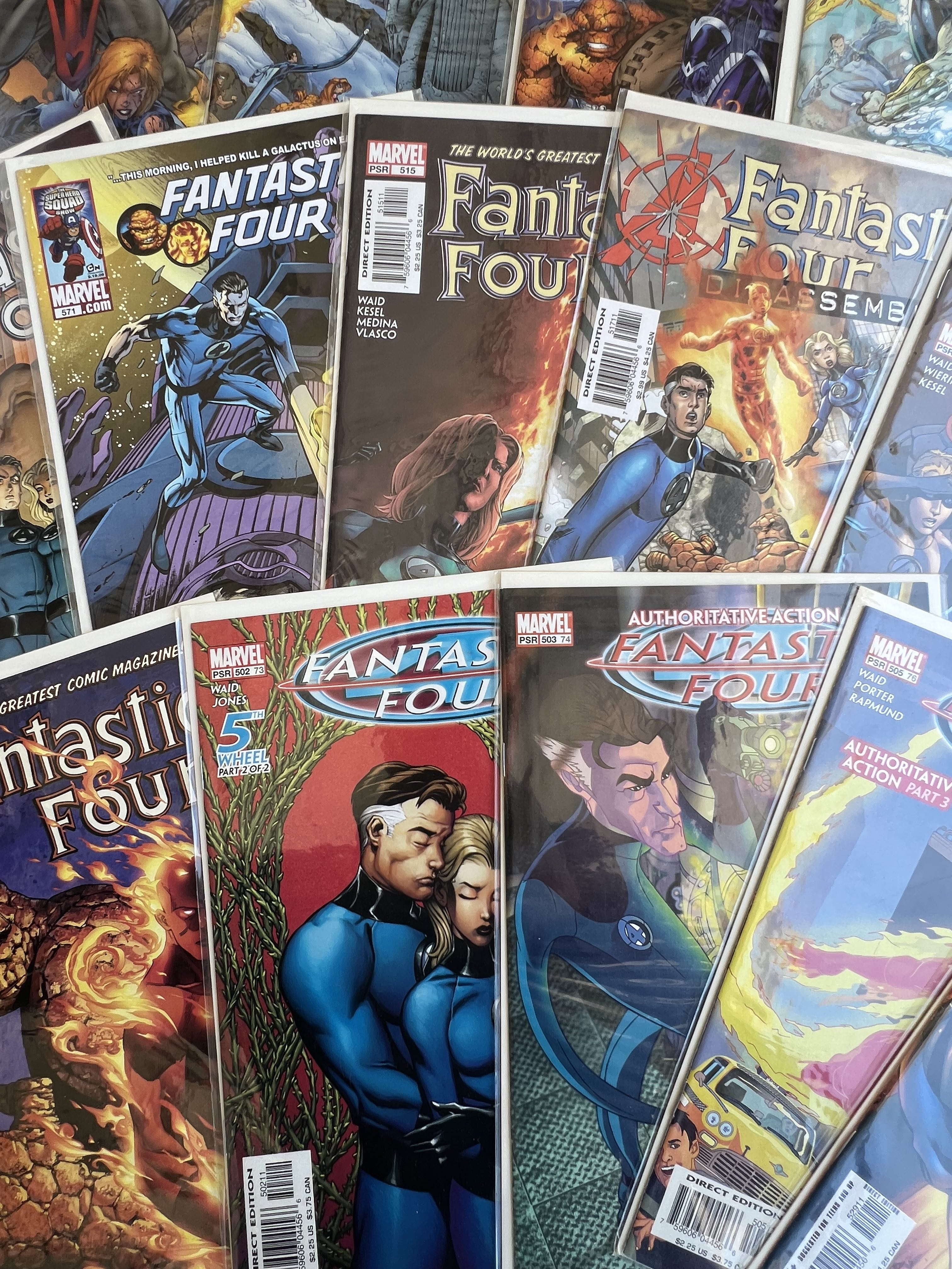 Comic Book Fantastic Four collection lot 20