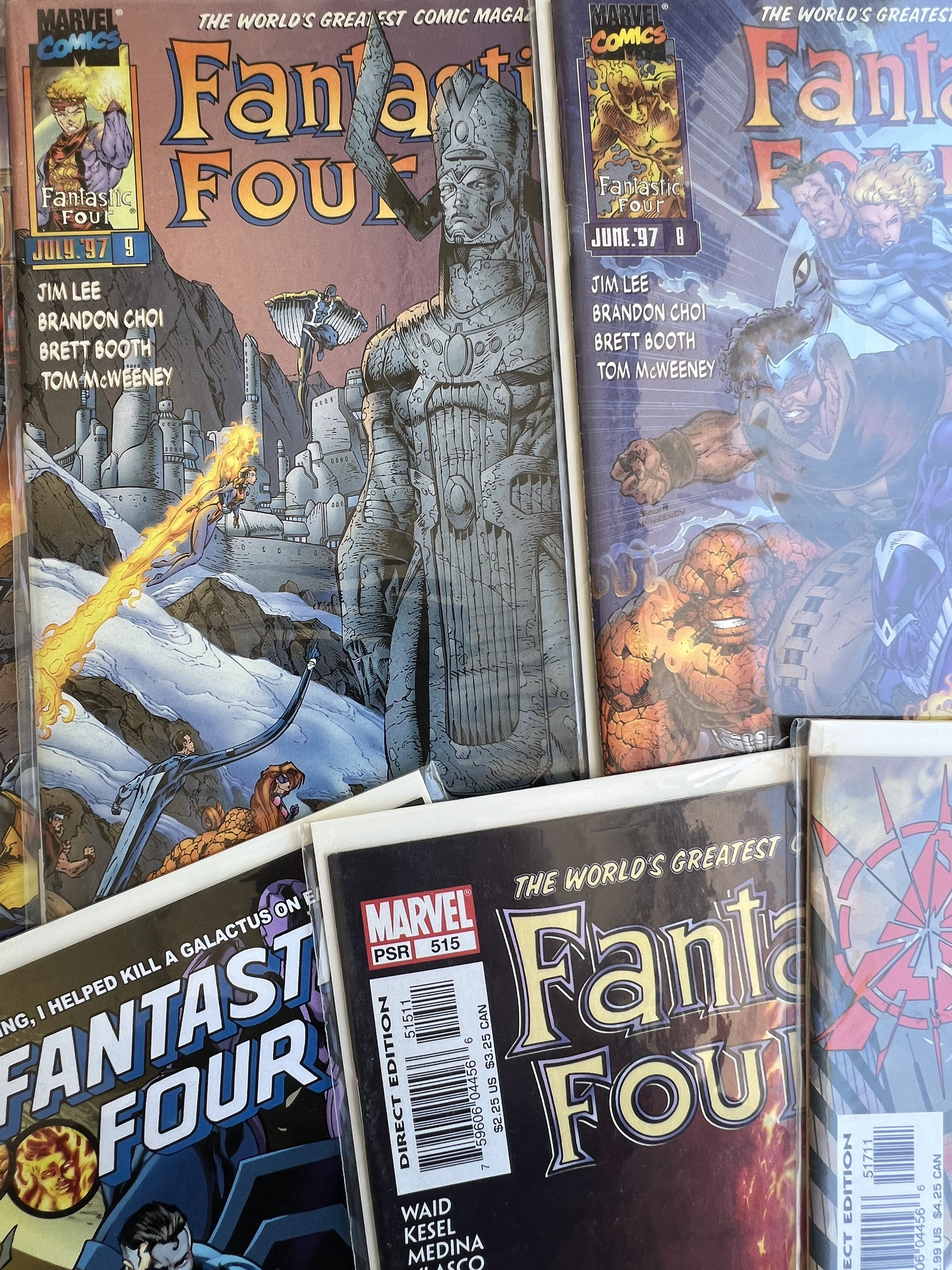 Comic Book Fantastic Four collection lot 20