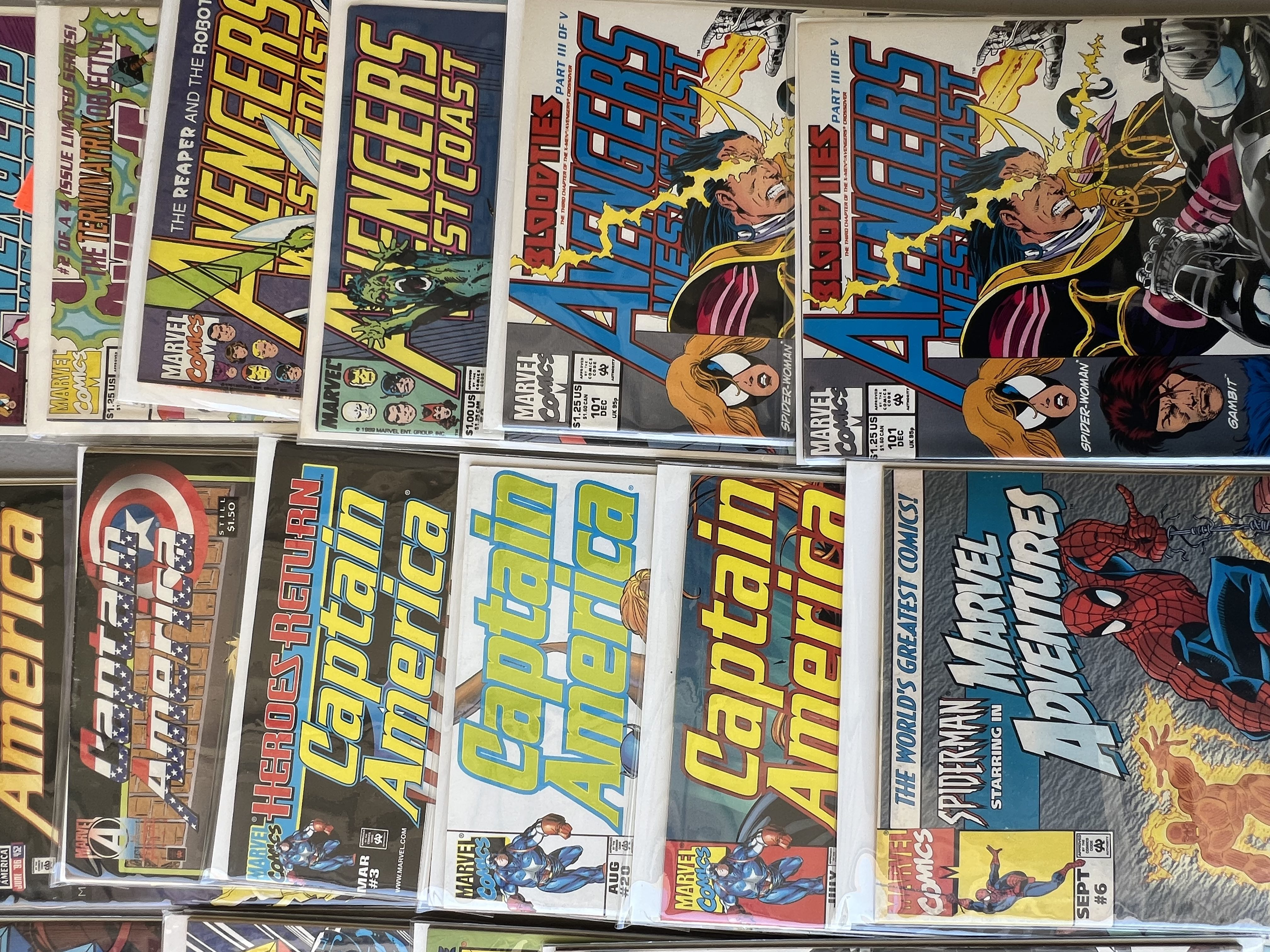 Comic Book Iron X-Men Marvel Comics collection lot 21