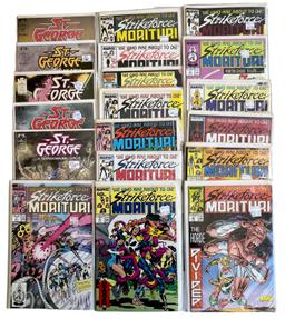 Comic book Strikeforce morituri St George  lot 19