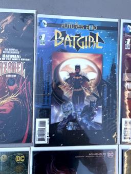 Comic Book collection lot 10 Batgirl 1, Huntress power girl 1, aquaman 67, DC