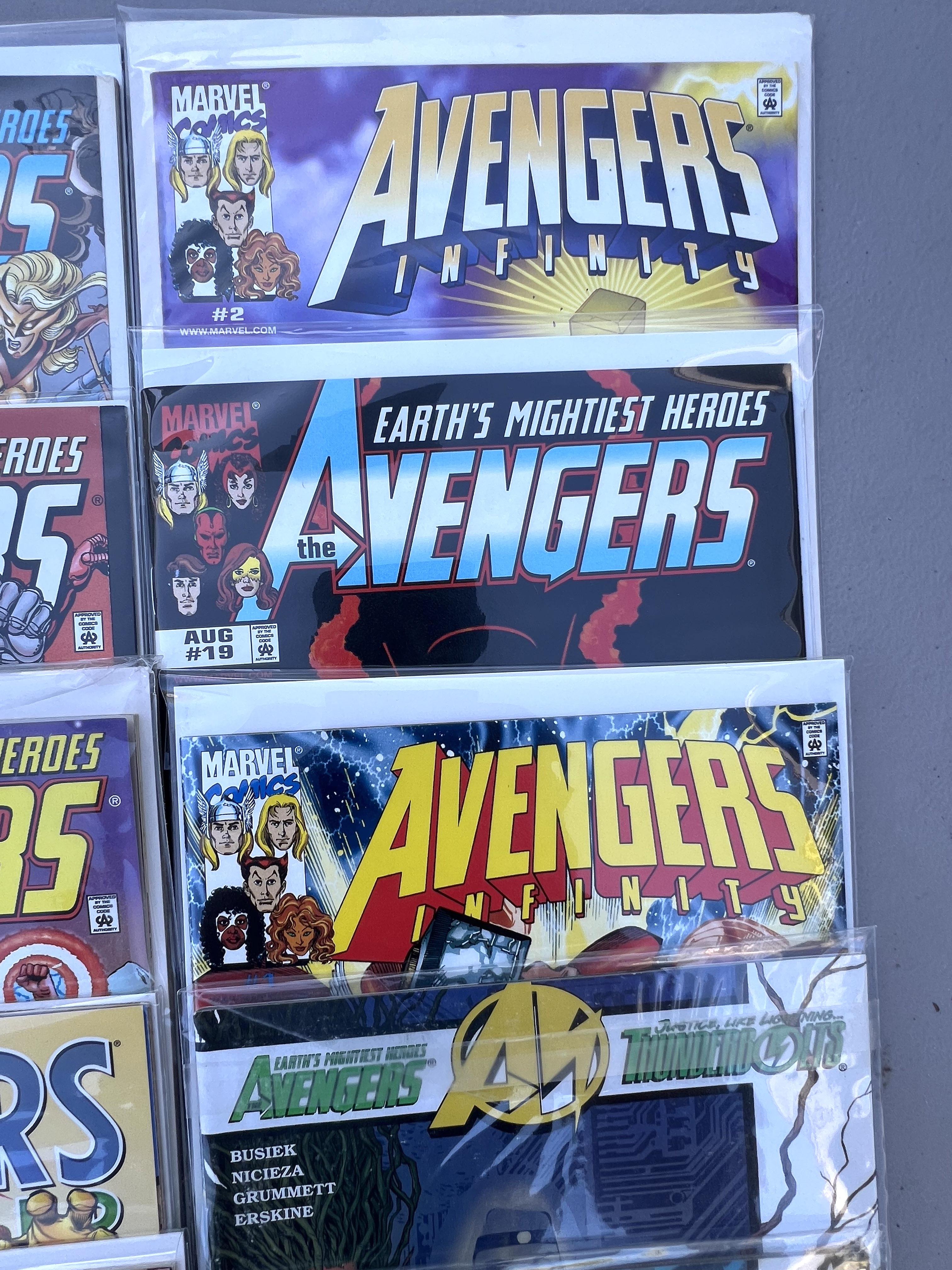 Comic Book Avengers collection lot 21 Marvel comics