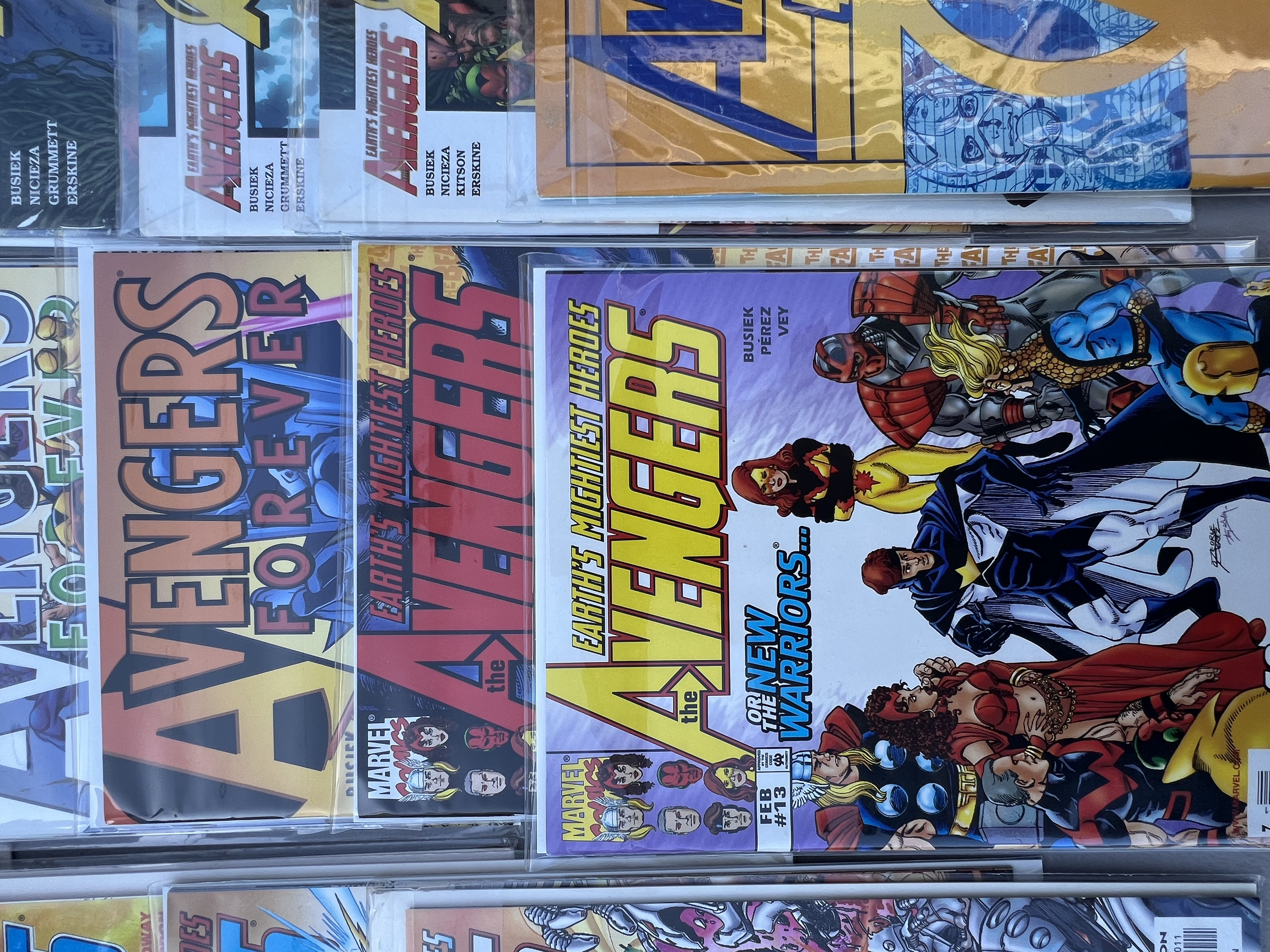 Comic Book Avengers collection lot 21 Marvel comics