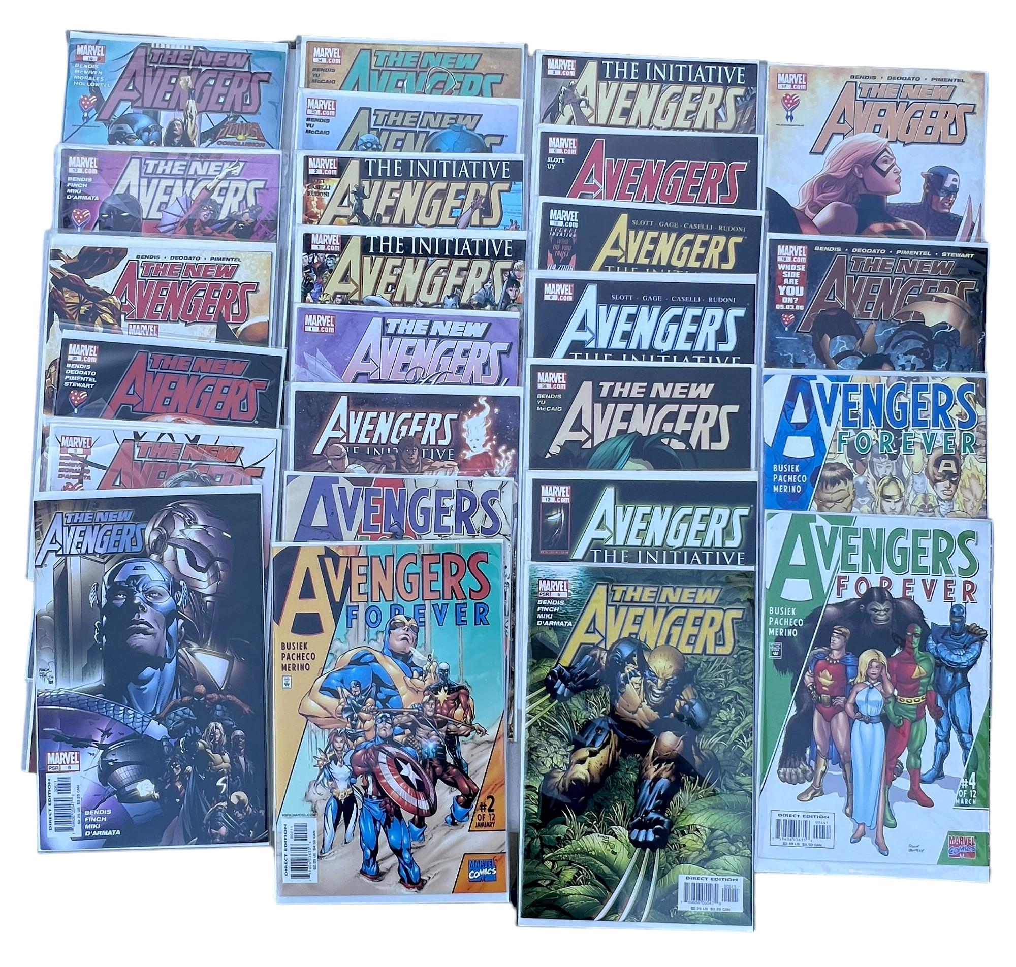 Comic Book Avengers collection lot 25 Marvel comics