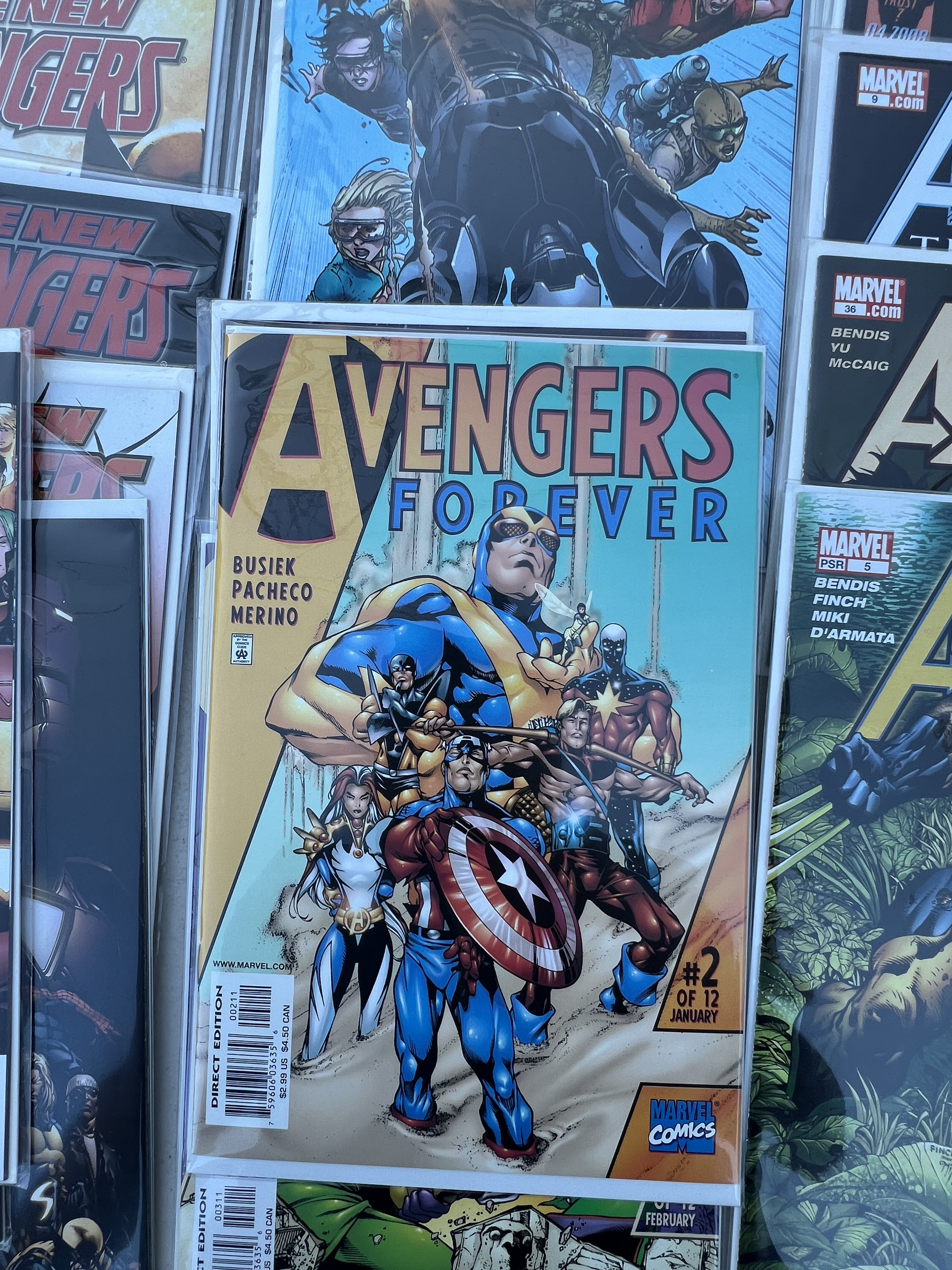 Comic Book Avengers collection lot 25 Marvel comics