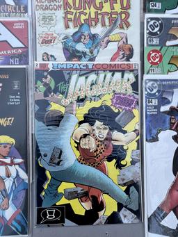 Comic Book Avengers Jaguar Kung Fu collection lot 22 Marvel comics