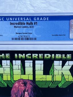 INCREDIBLE HULK 1 (DAVID MARQUEZ VARIANT) 2023 COMIC BOOK  Marvel CGC 9.8