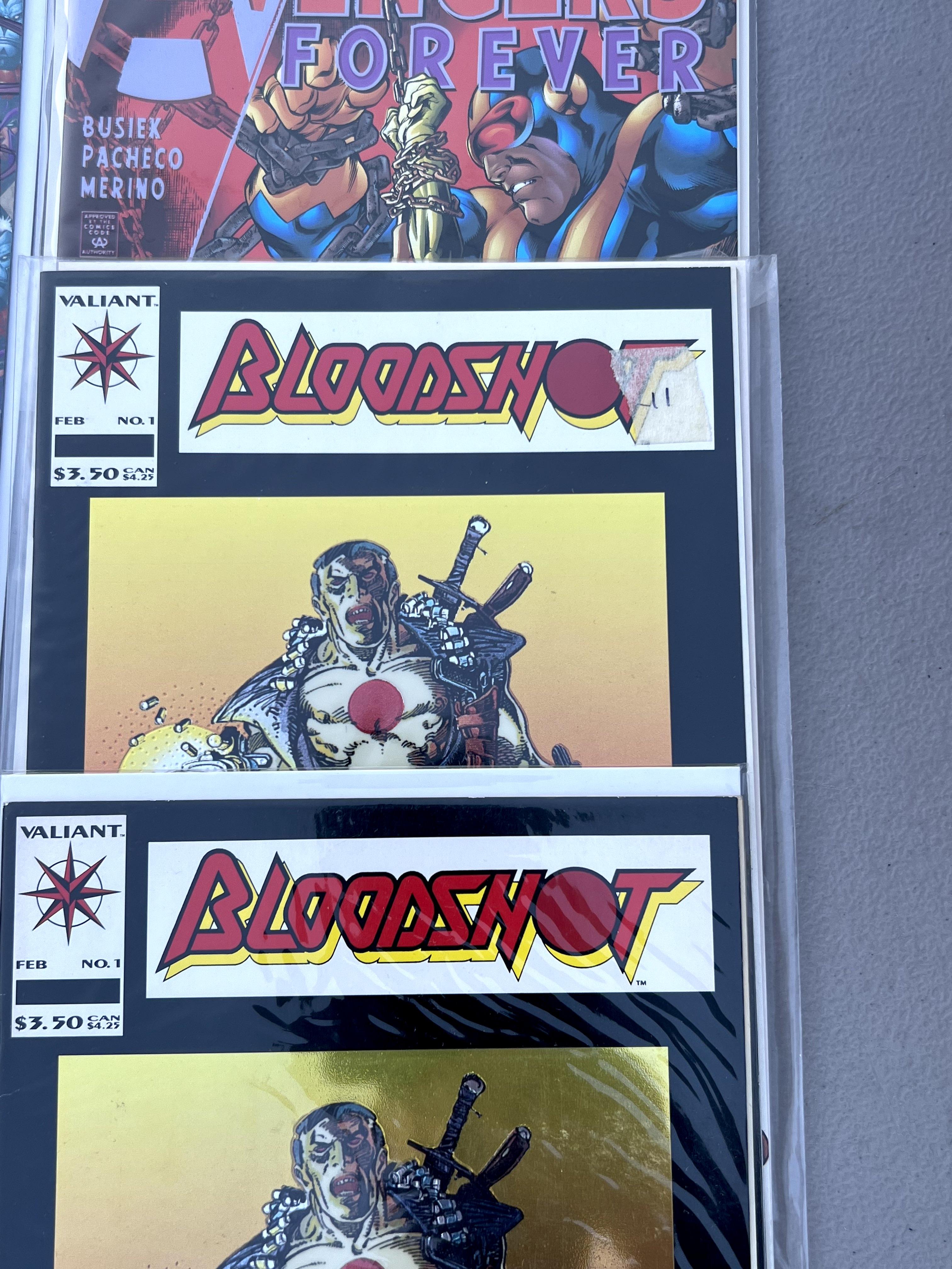 Comic Book Cable Bloodshot Deathlok Avengers collection lot 20