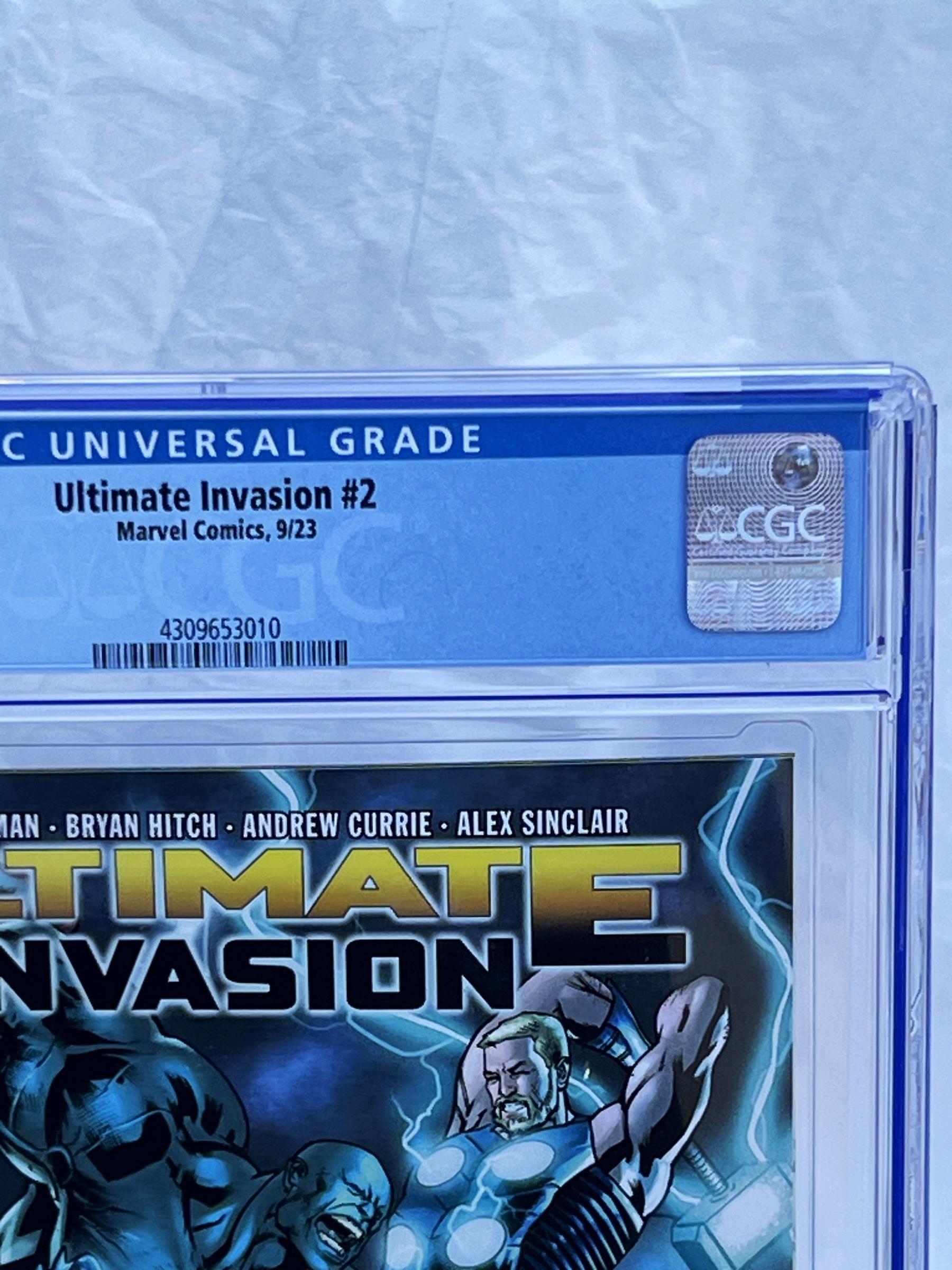 ULTIMATE INVASION 2 CGC 9.8 2023 MARVEL COMIC