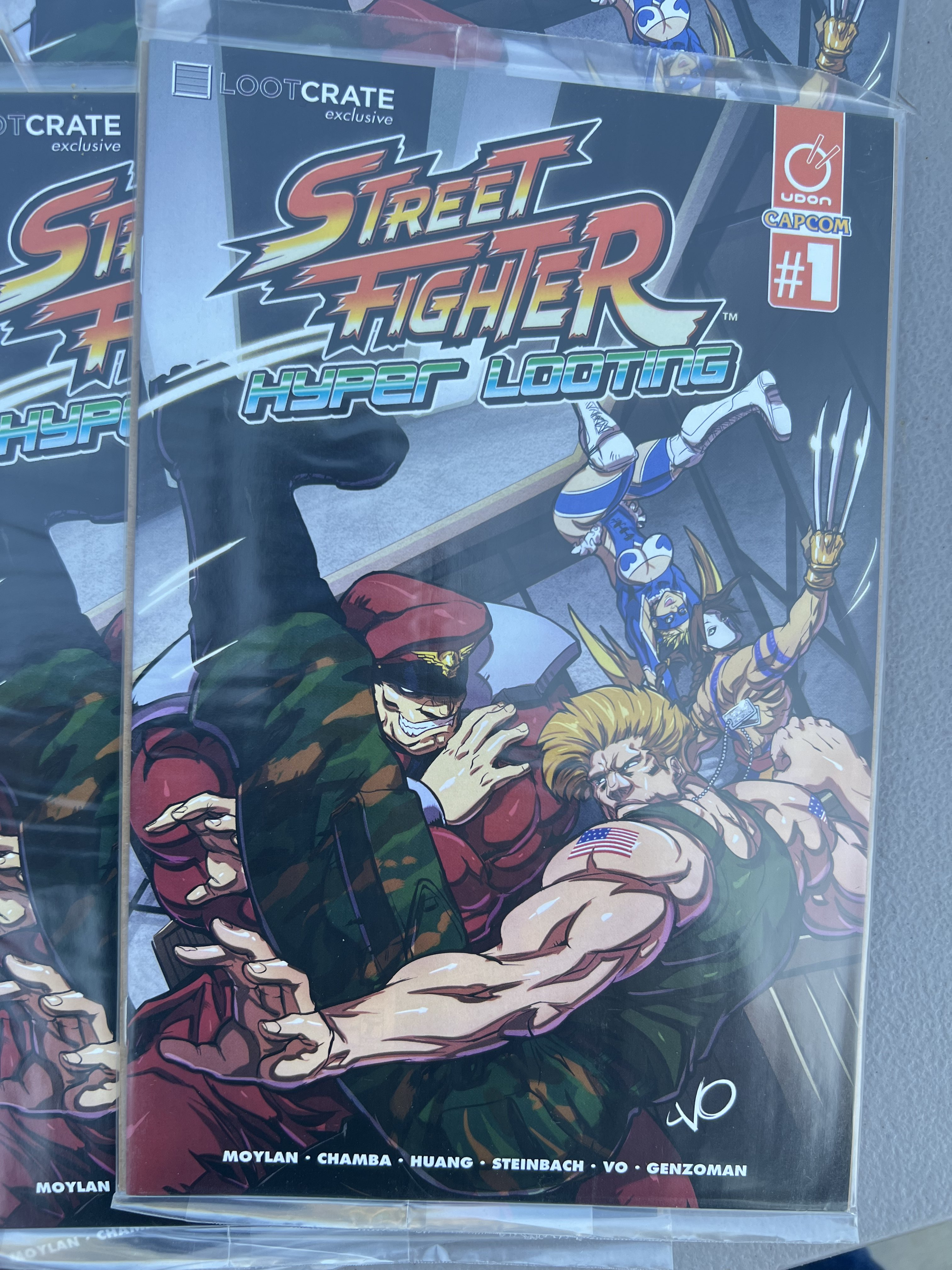 Comic Book Street Fighter 1 collection lot 17 NEW