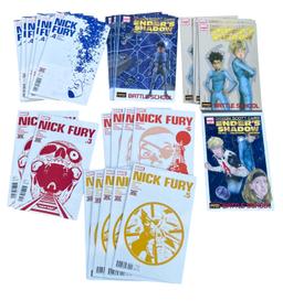 COMIC BOOK ENDERS SHADOW AND  NICK FURY COLLECTION LOT 29 BOOKS