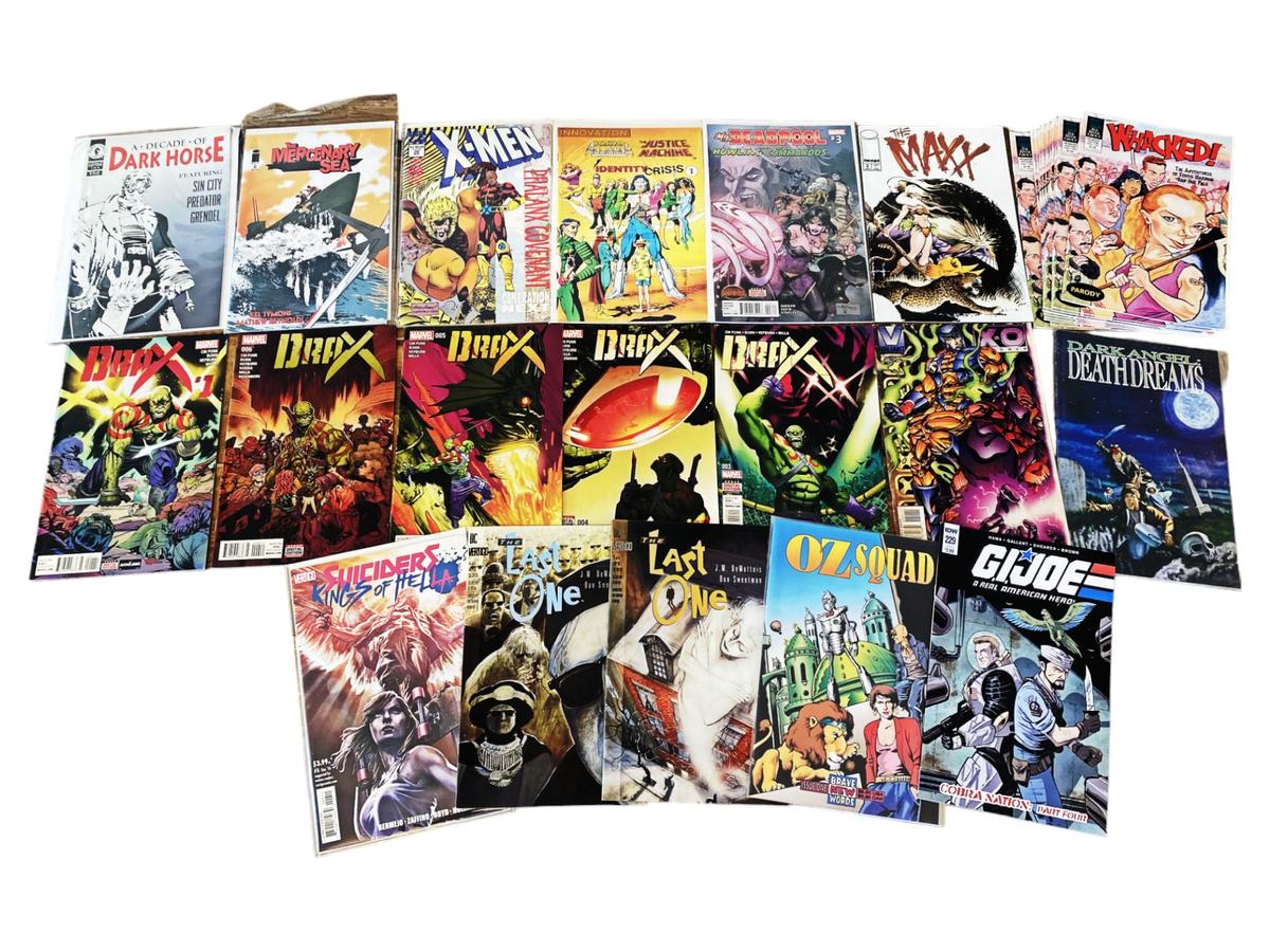 COMIC BOOK DARK HORSE, X-MEN, DEADPOOL WHACKED 1 LOT 30