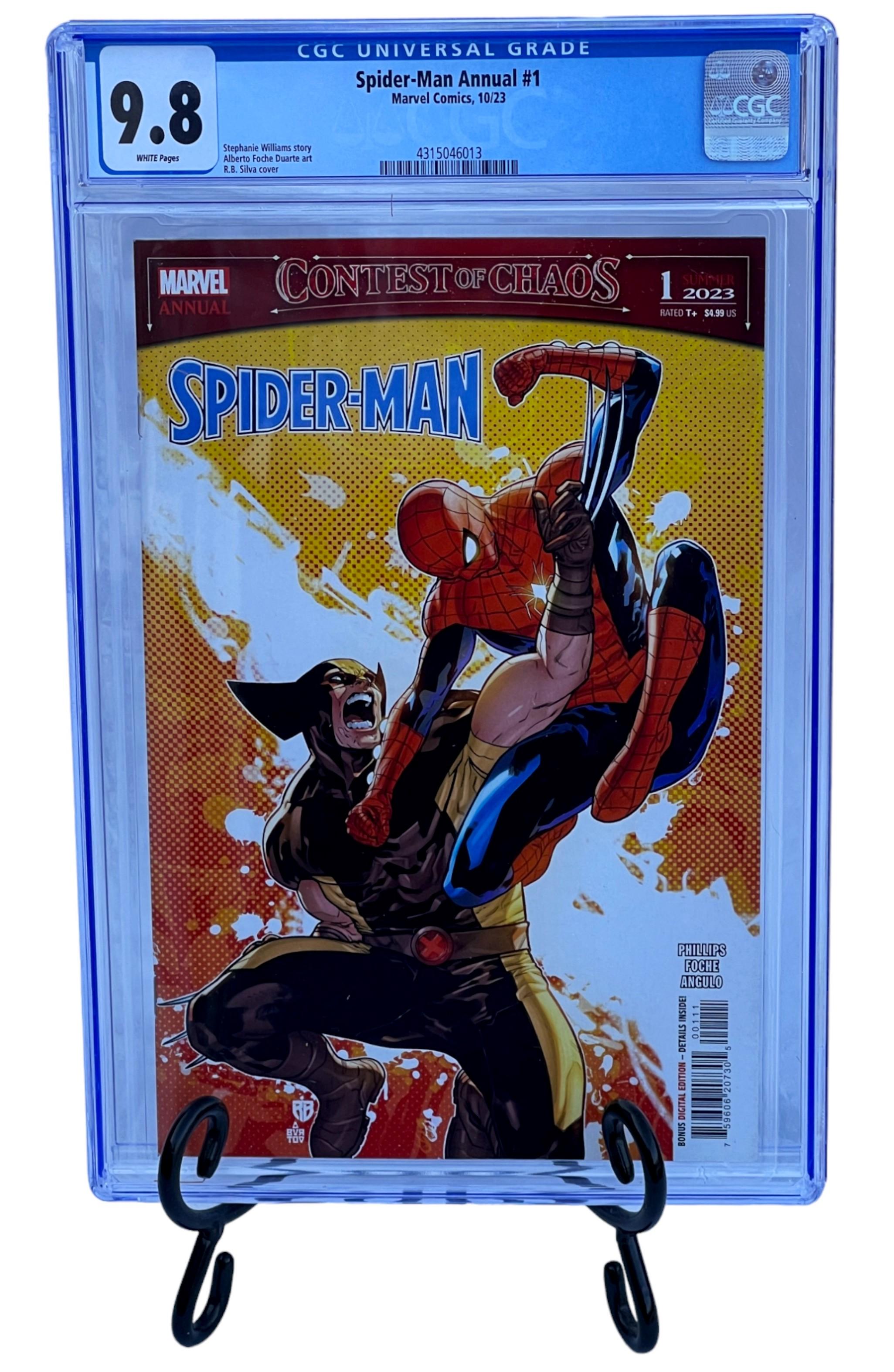 COMIC BOOK SPIDER-MAN ANNUAL 1 CGC 9.8 2023